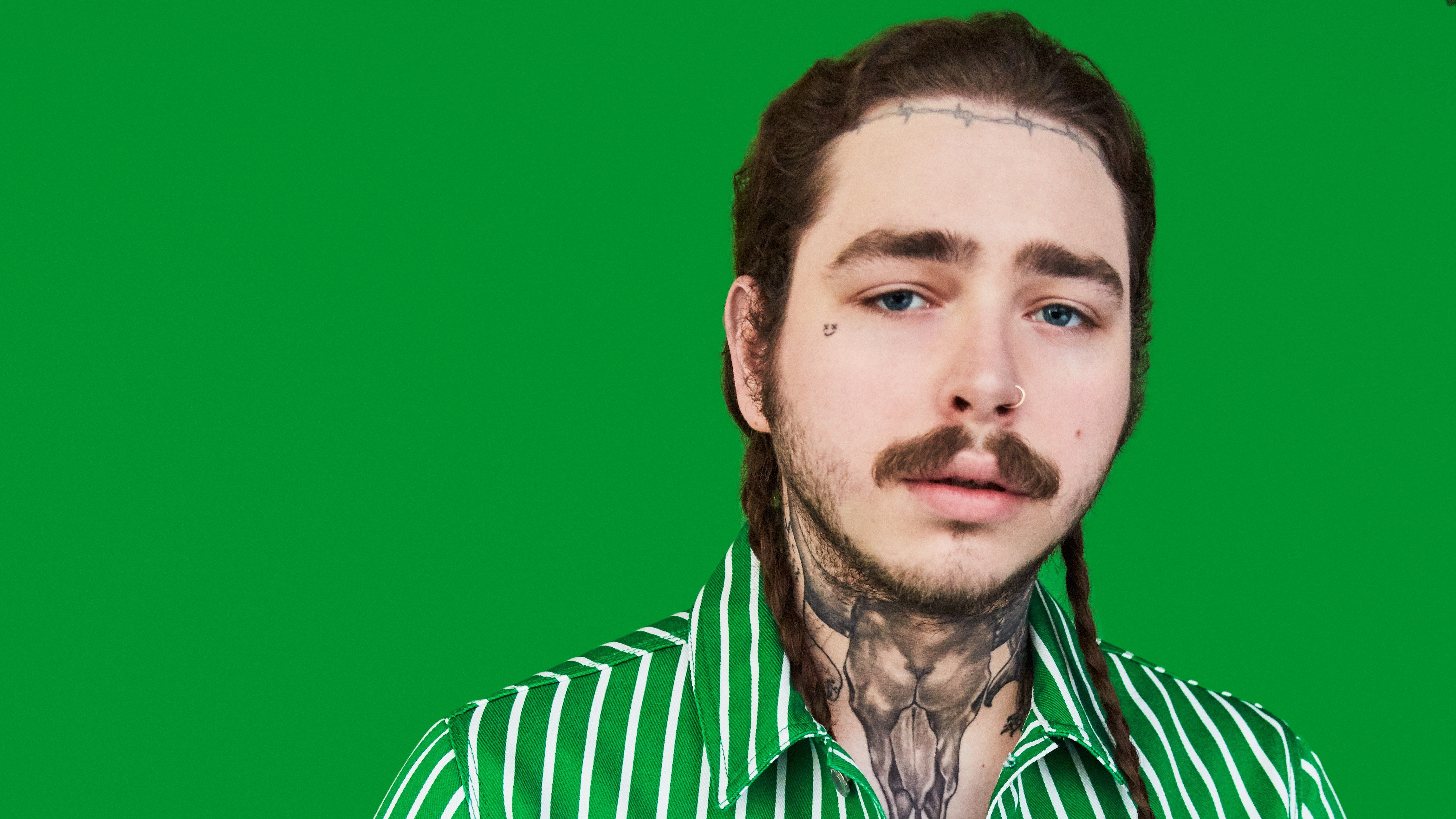 Post Malone ritratto primo piano, 7680x4320 Ultra HD, PC