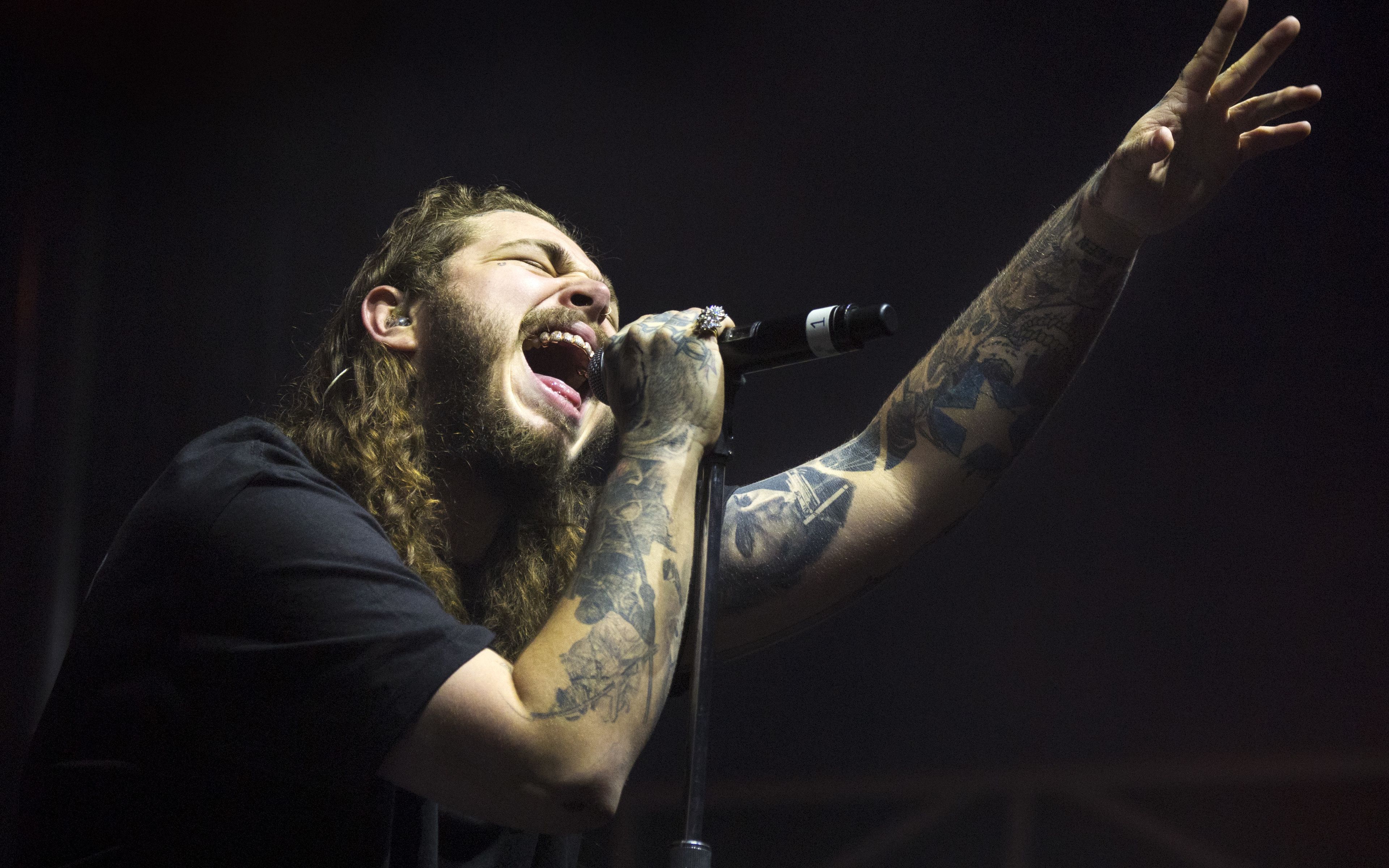 Post Malone concerto dal vivo, 1600x900 900p, Monitor Gaming