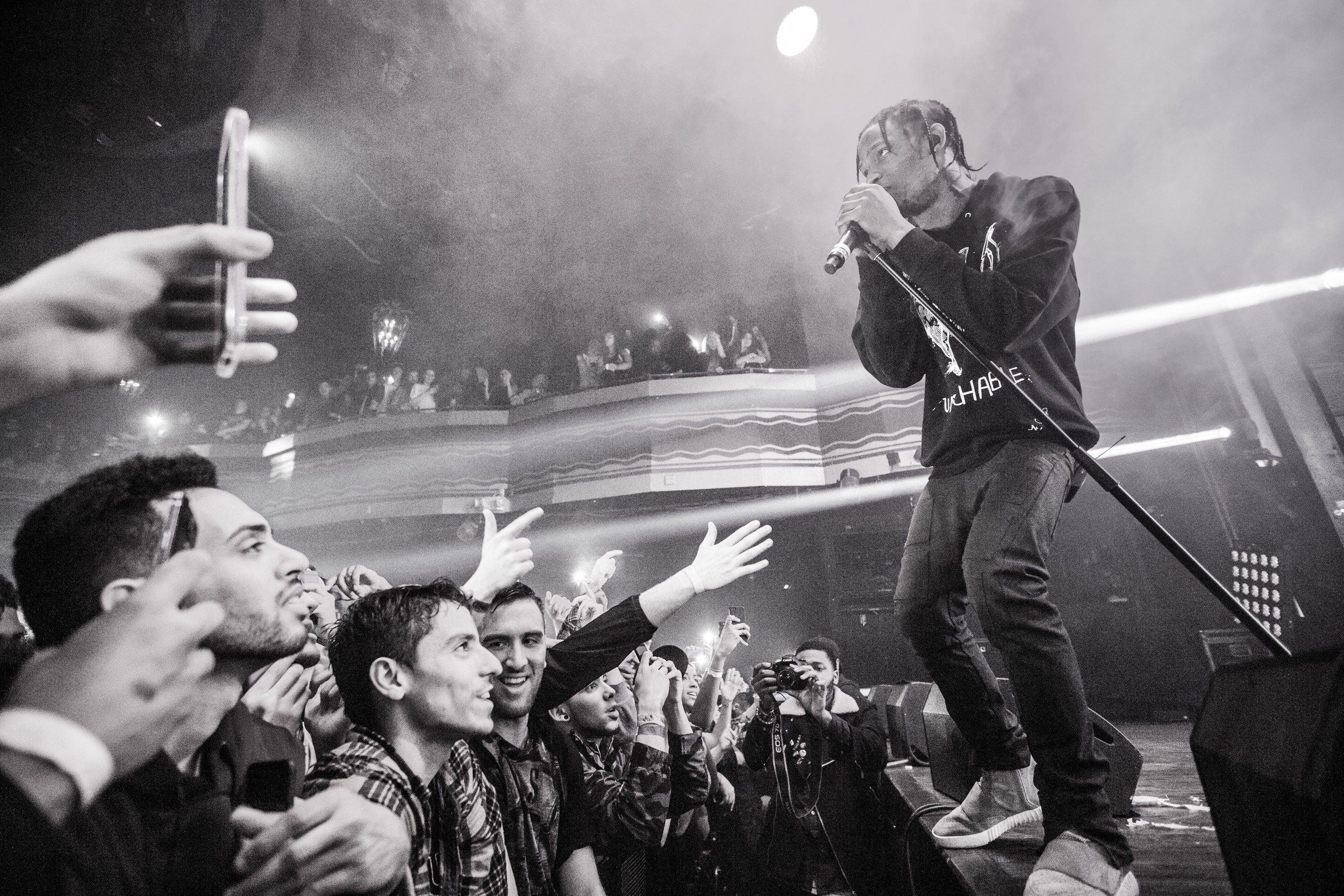 Post Malone concerto folla, 2500x1667 2K, Desktop