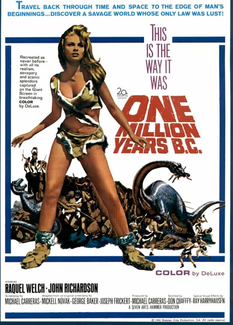 Poster One Million Years BC, 775x1080 Verticale, Android