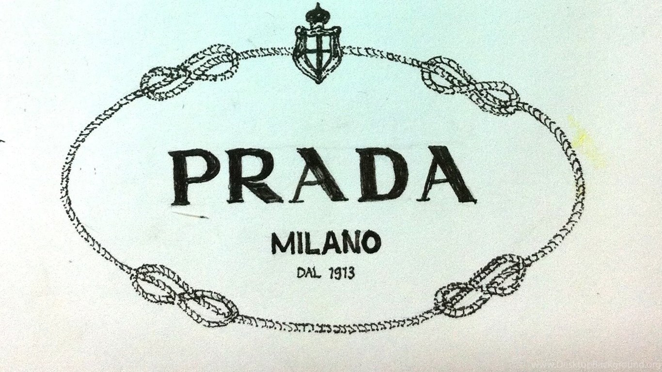 Logo Prada Milano, 1366x768 HD, Desktop