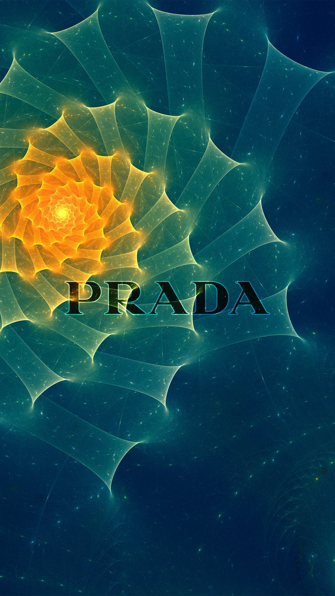 Logo Prada spirale frattale, 1080x1920 Verticale, Telefono