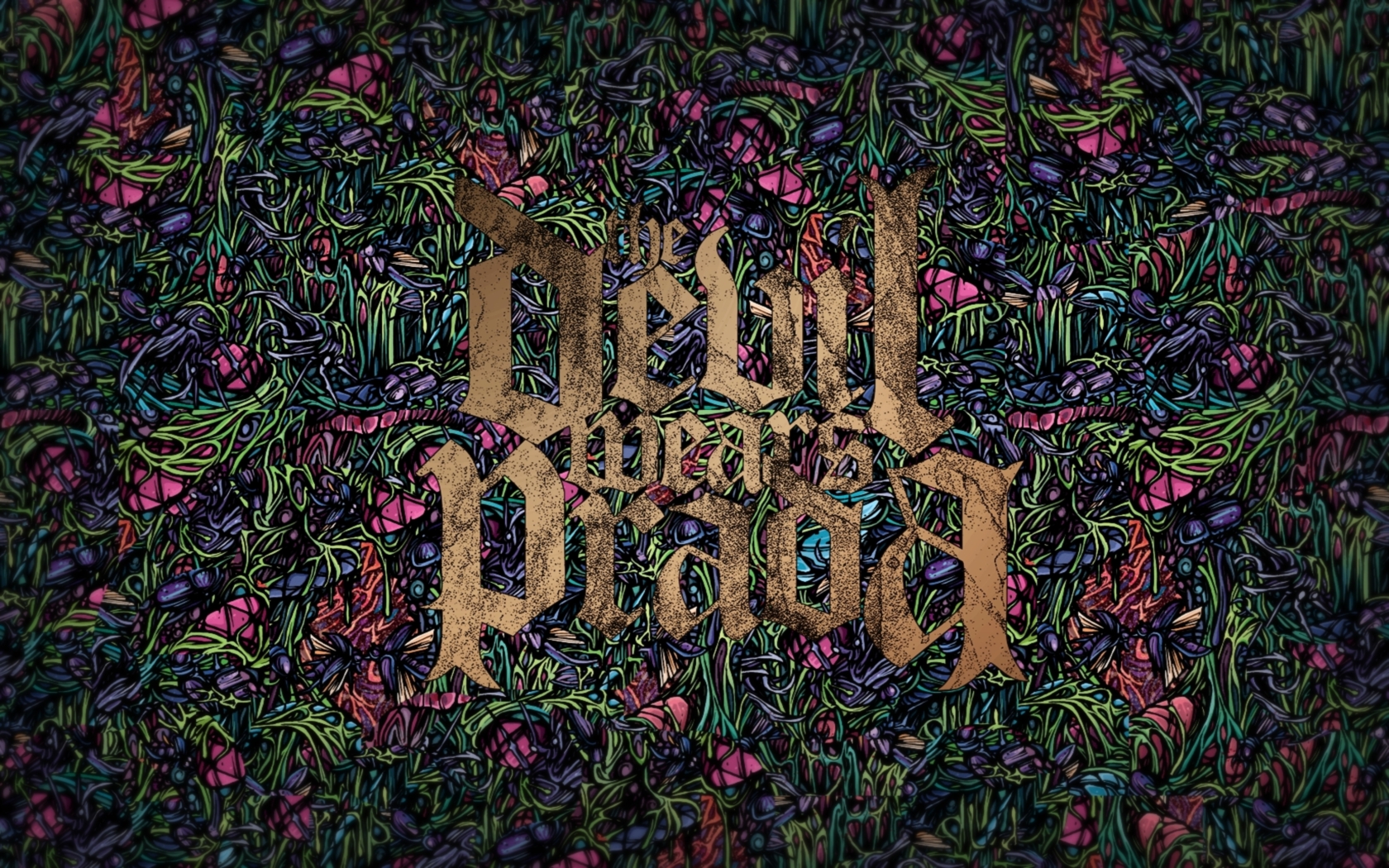 Devil Wears Prada logo floreale, 1680x1050 900p, Desktop