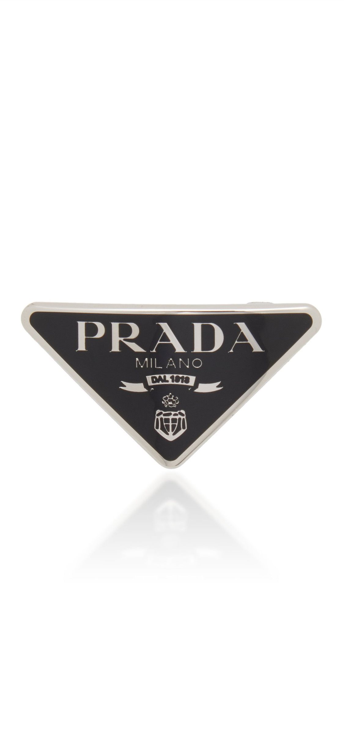 Logo triangolare Prada, 1125x2436 Verticale, Mobile