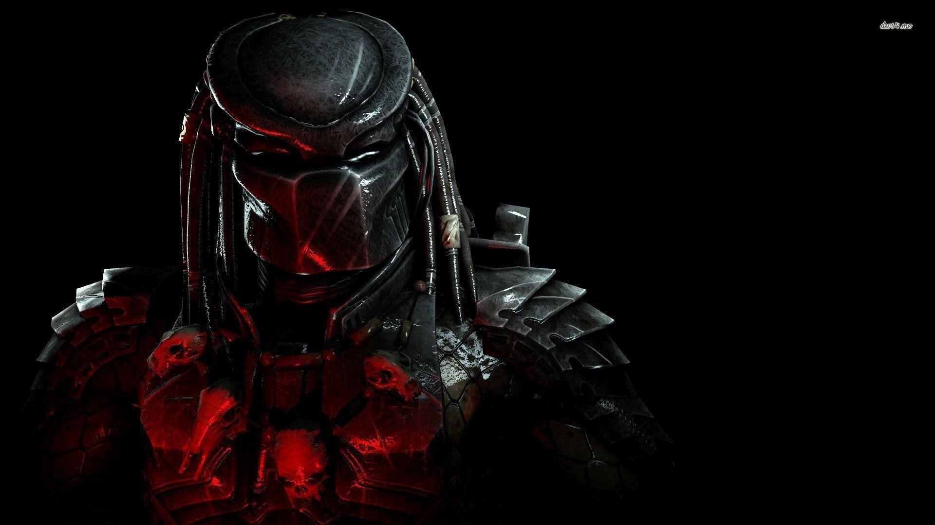 Predator maschera casco rosso, 1920x1080 Full HD, PC Desktop
