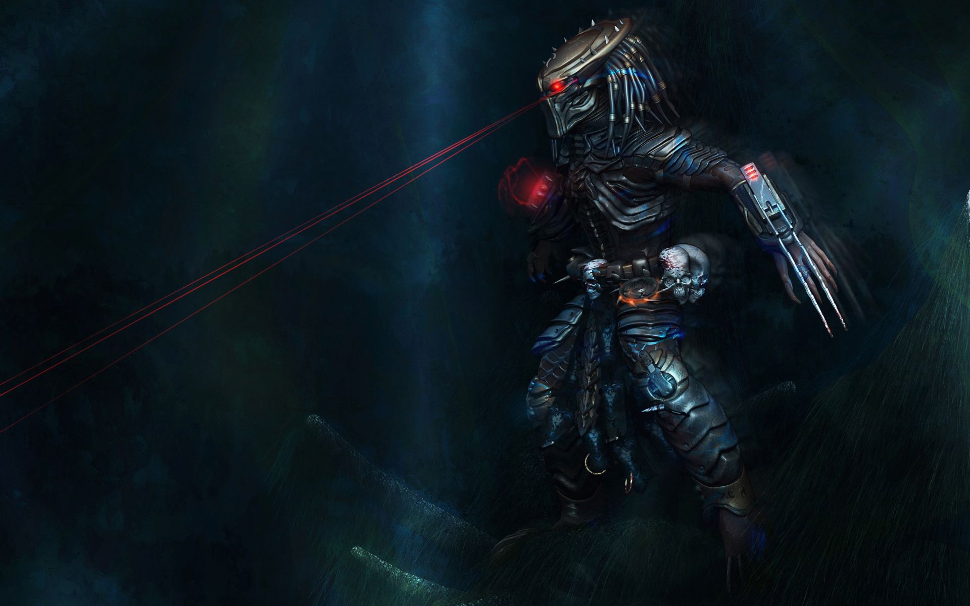 Predator con laser rosso, 1920x1200 Full HD+, Laptop