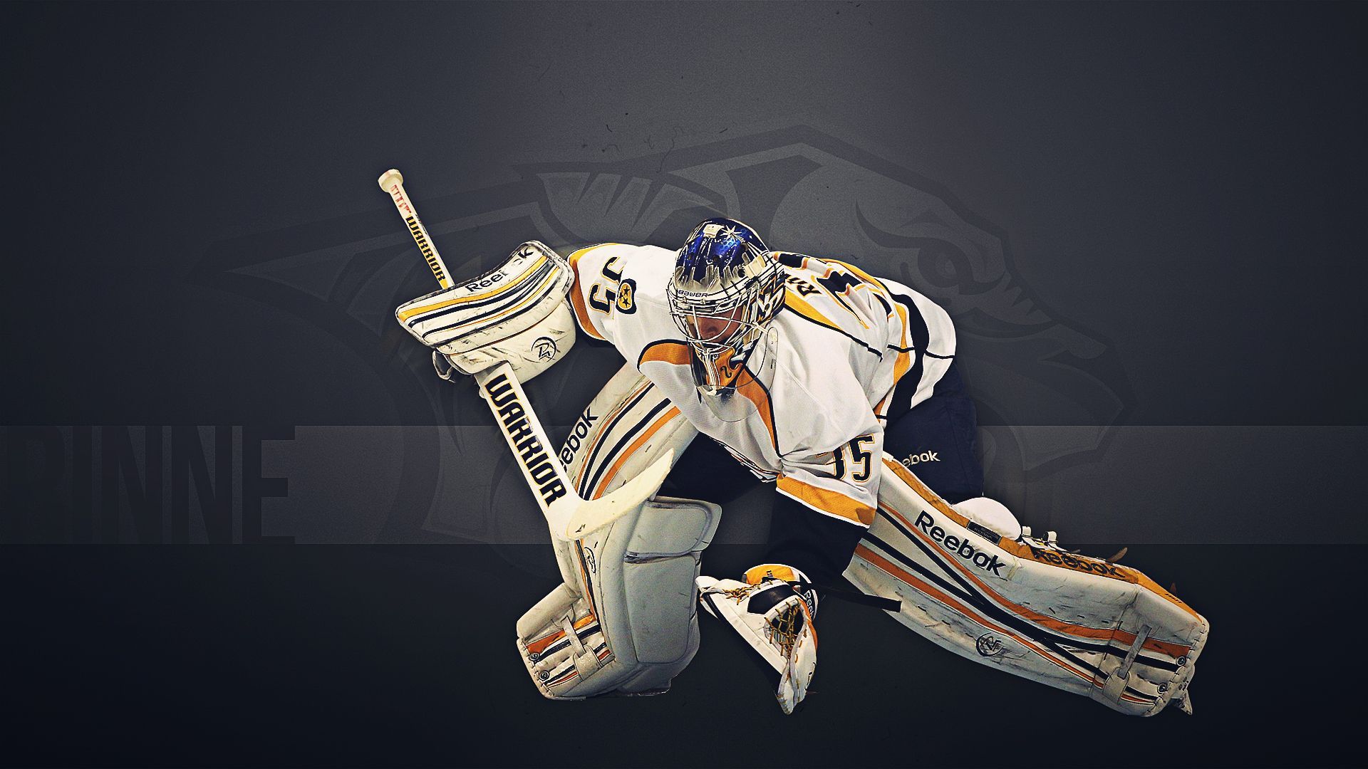 Portiere hockey Nashville Predators, 1920x1080 1080p, PC