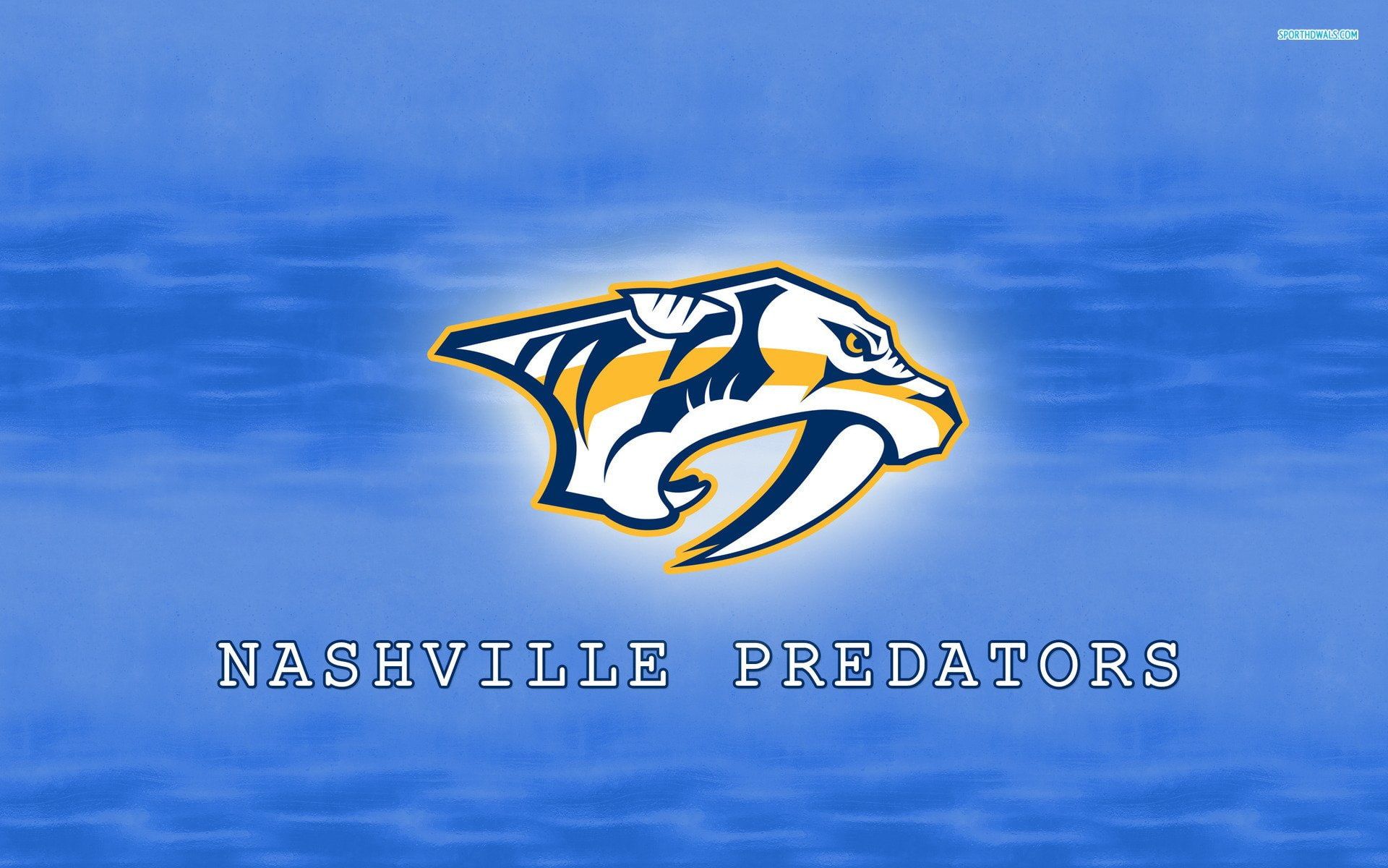 Logo Nashville Predators NHL, 1920x1200 Full HD+ WUXGA, Laptop