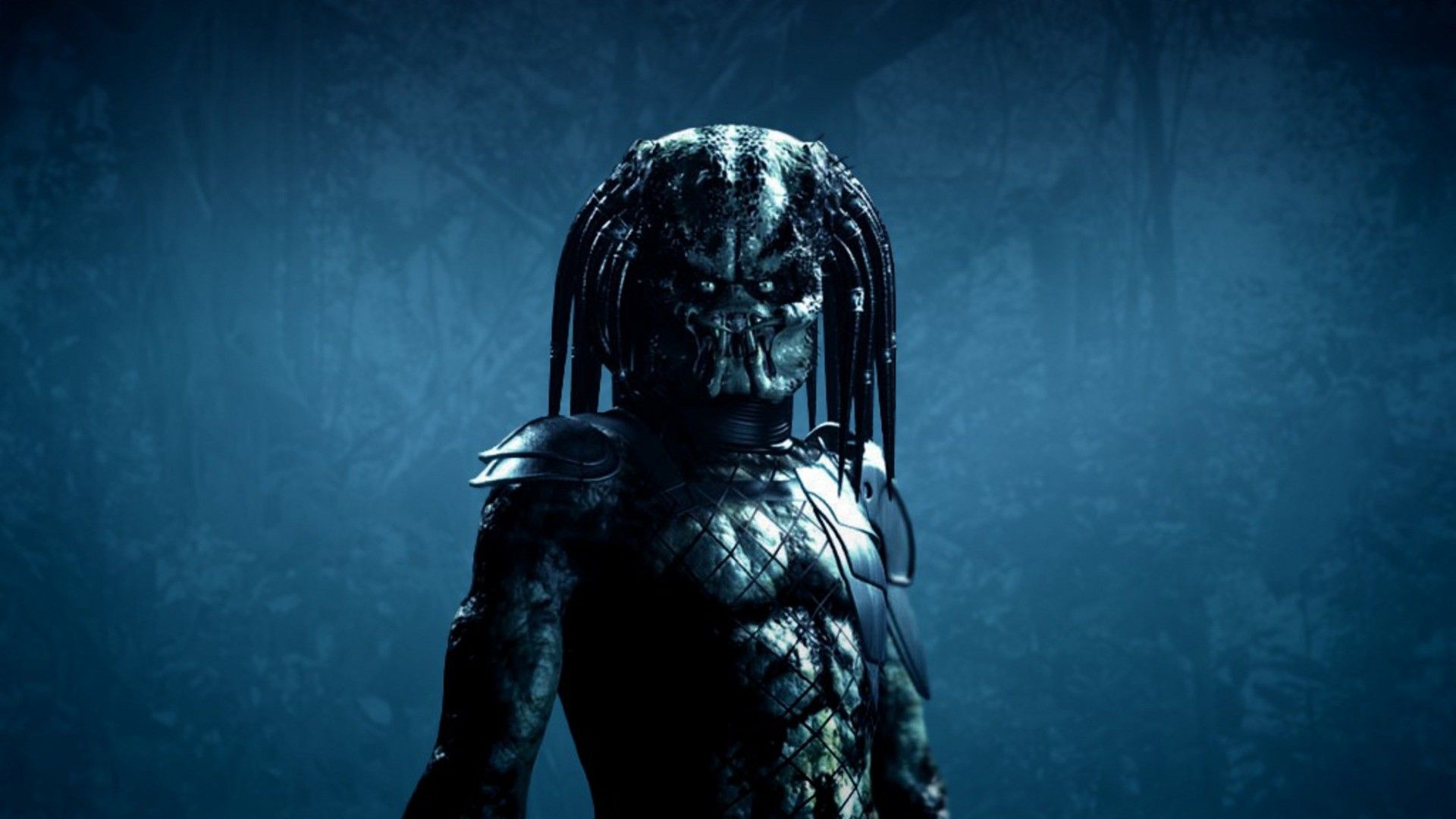 Predator alieno sfondo blu, 1920x1080 Full HD, PC Desktop