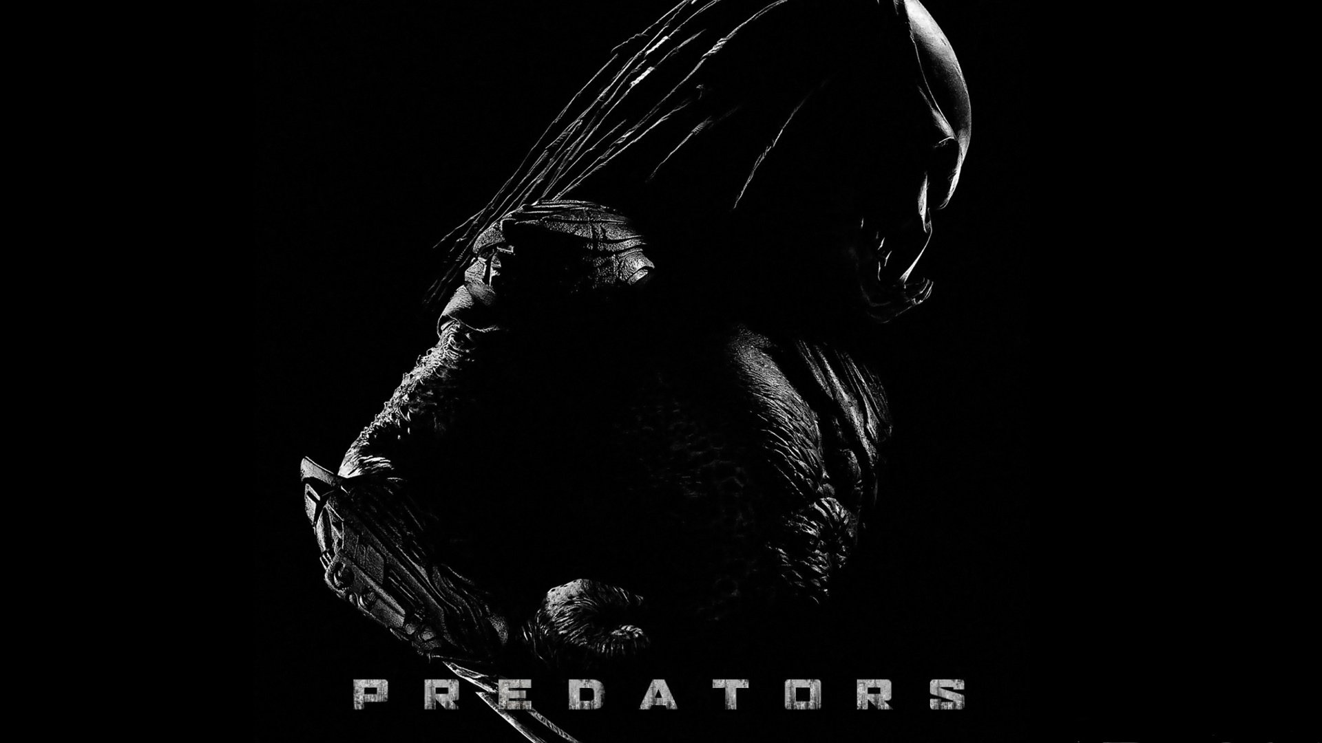 Predator silhouette poster scuro, 1920x1080 1080p, PC