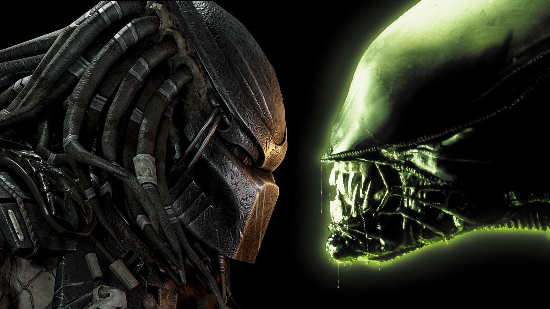 Predator e Alien maschere, 1920x1080 1080p, Desktop