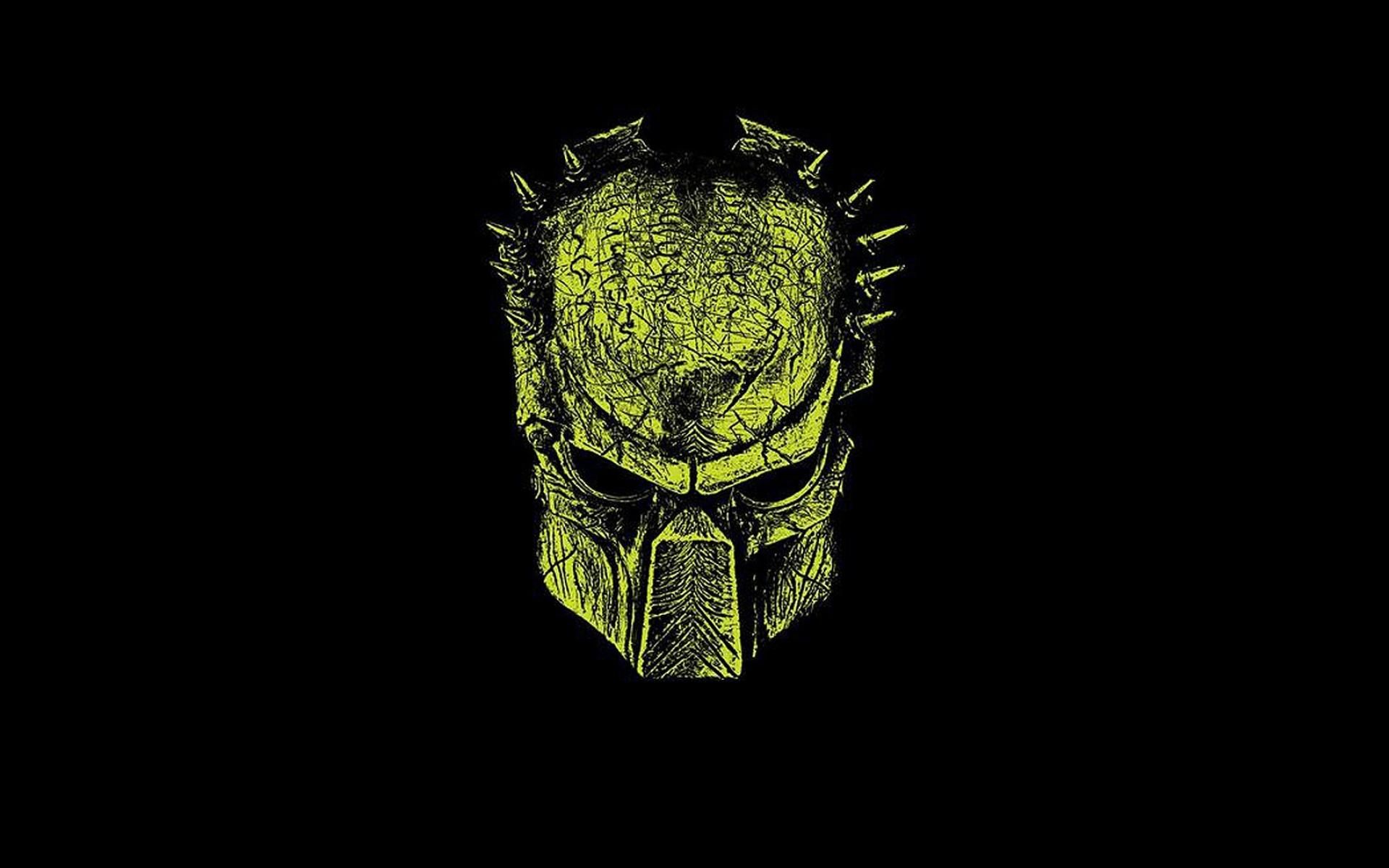 Maschera Predator verde, 1920x1200 Full HD+ WUXGA, Desktop