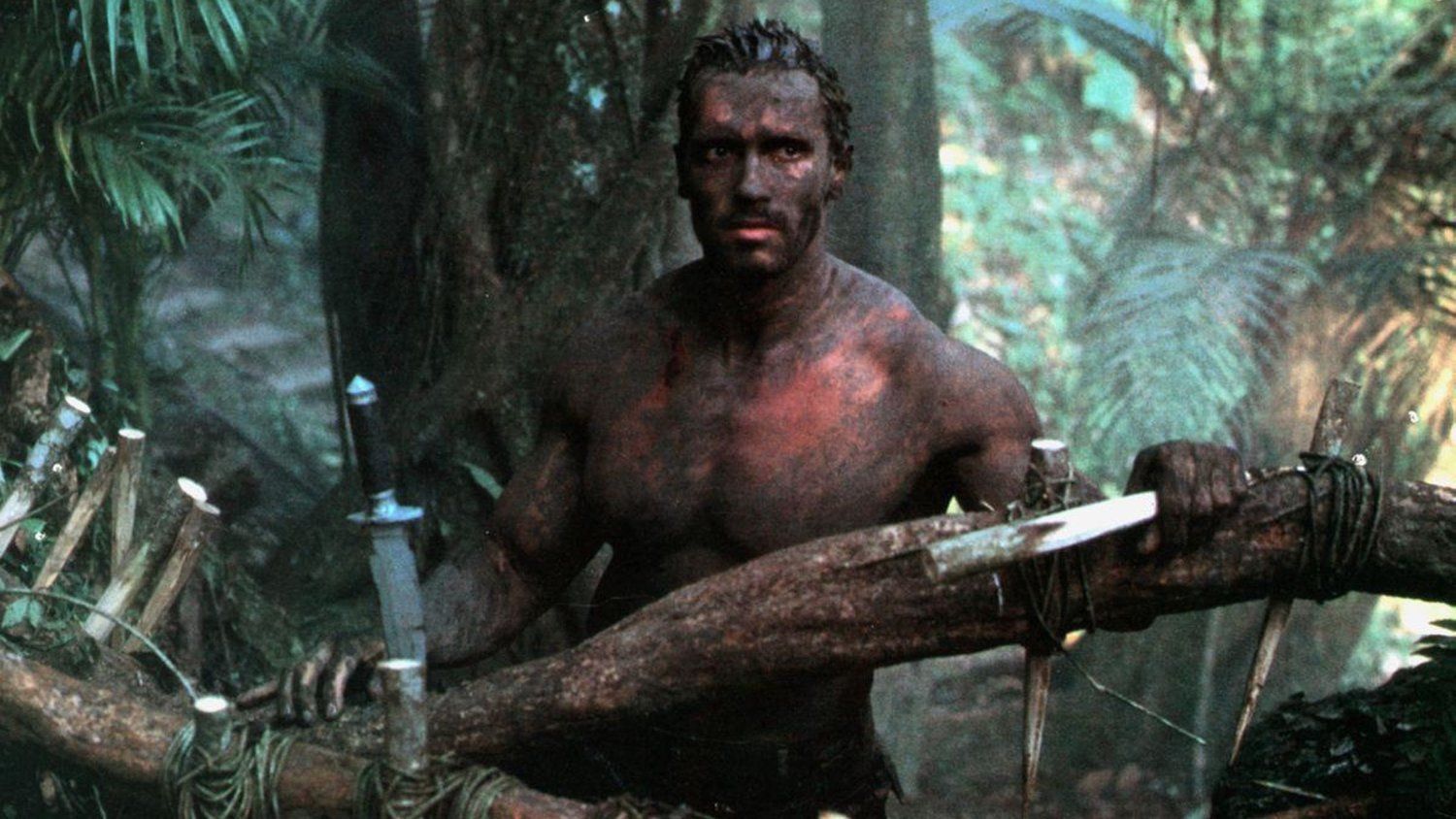 Arnold Schwarzenegger Predator giungla, 1500x844 720p, Laptop