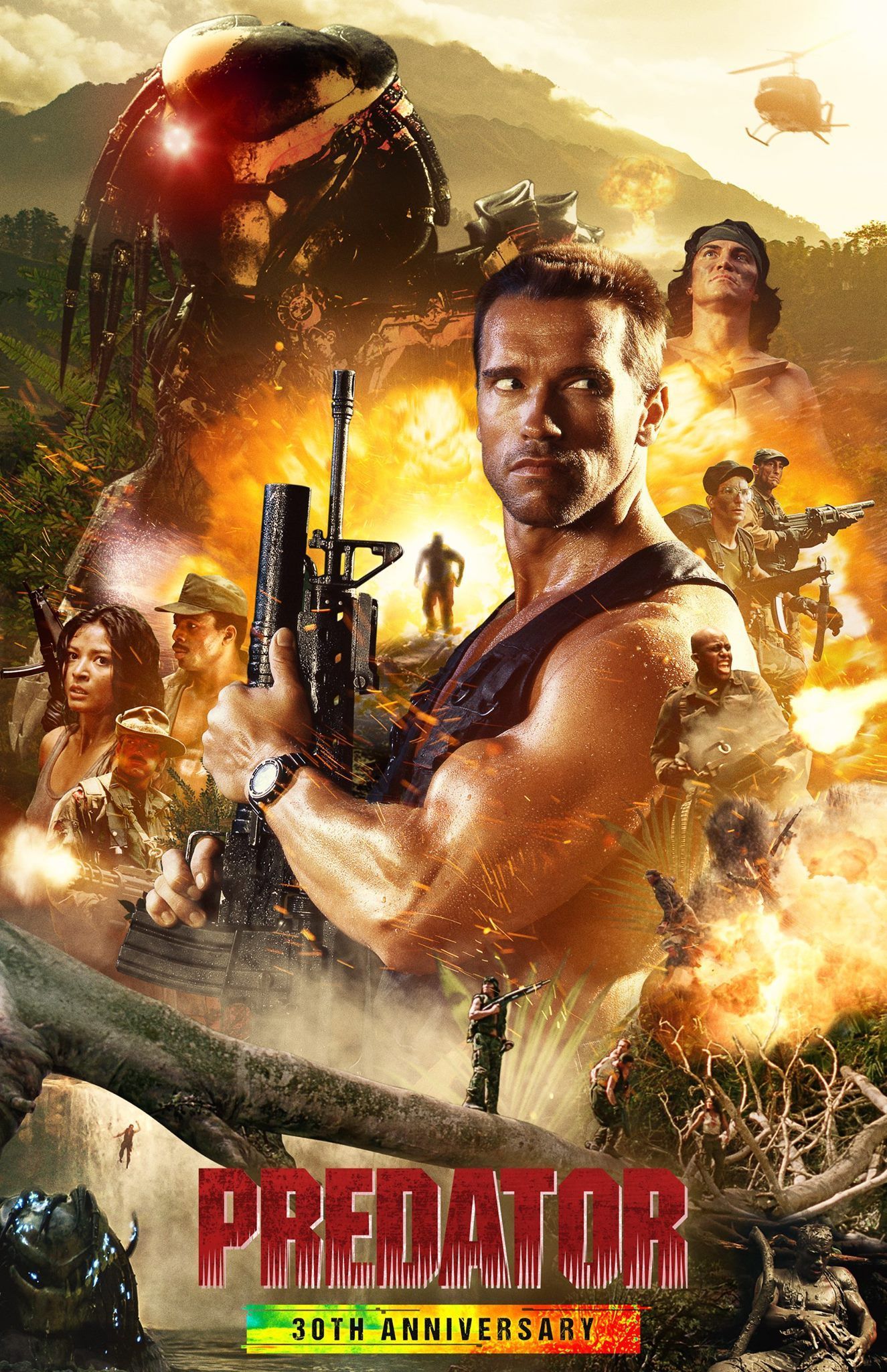 Predator poster film azione, 1325x2048 Full HD Verticale, Samsung Galaxy