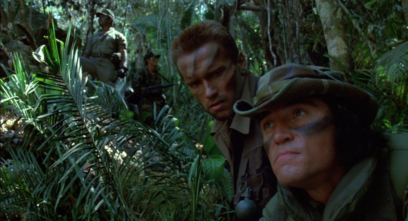 Arnold Schwarzenegger come Dutch, Predator, 739x1082 Full HD Verticale, iPhone
