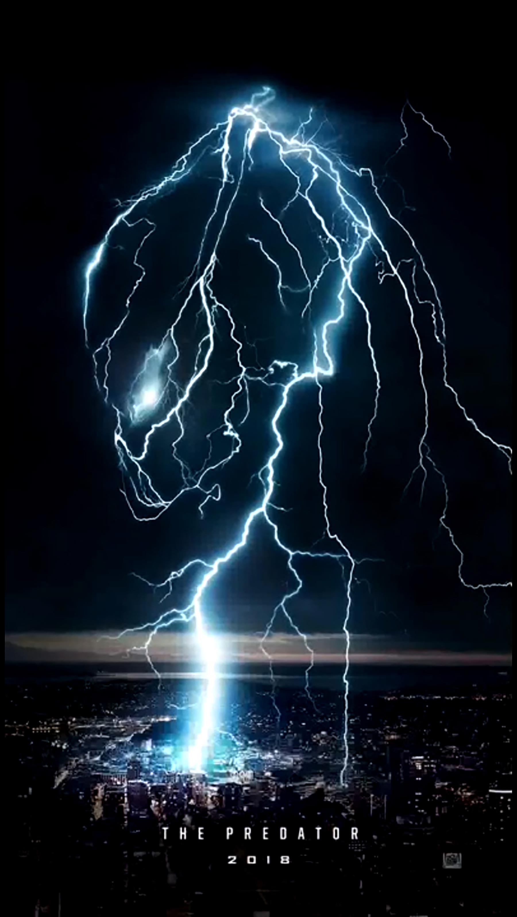 Fulmine a forma Predator, 1800x3195 Full HD Verticale, Realme