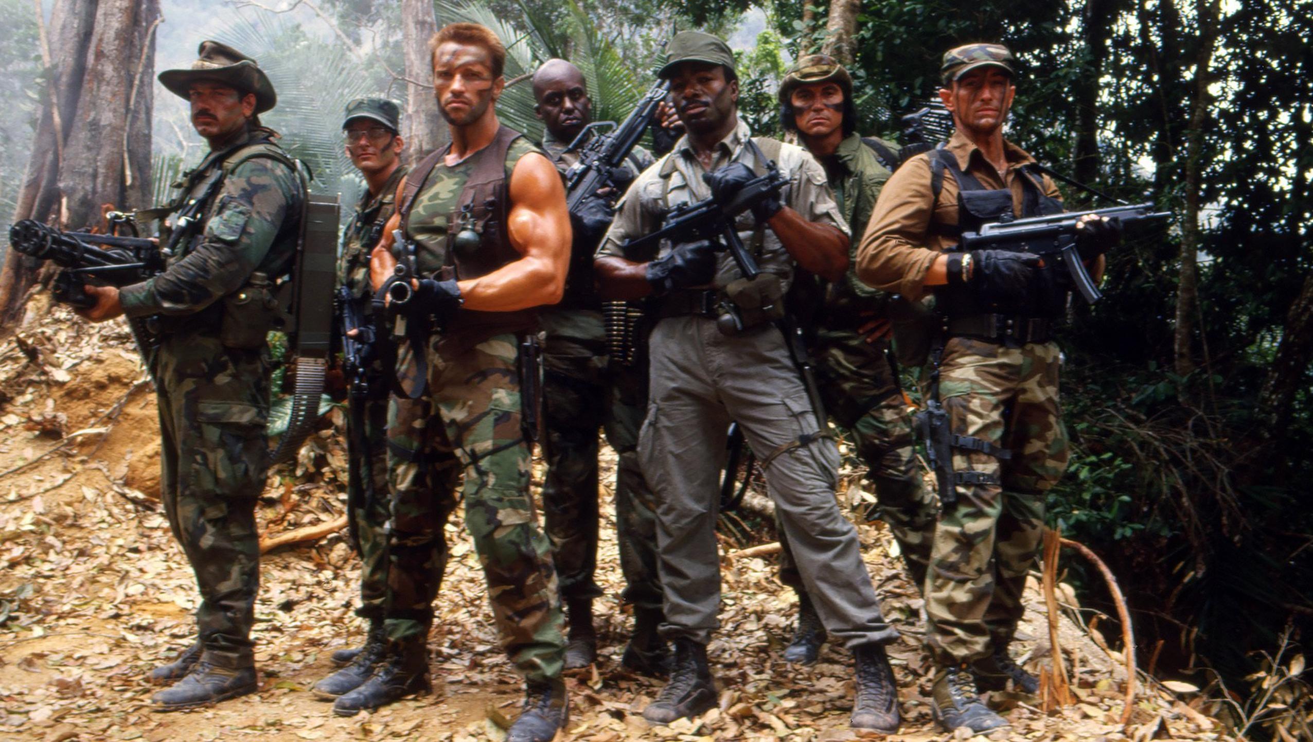 Predator squadra militare giungla, 2552x1442 alta risoluzione, iMac