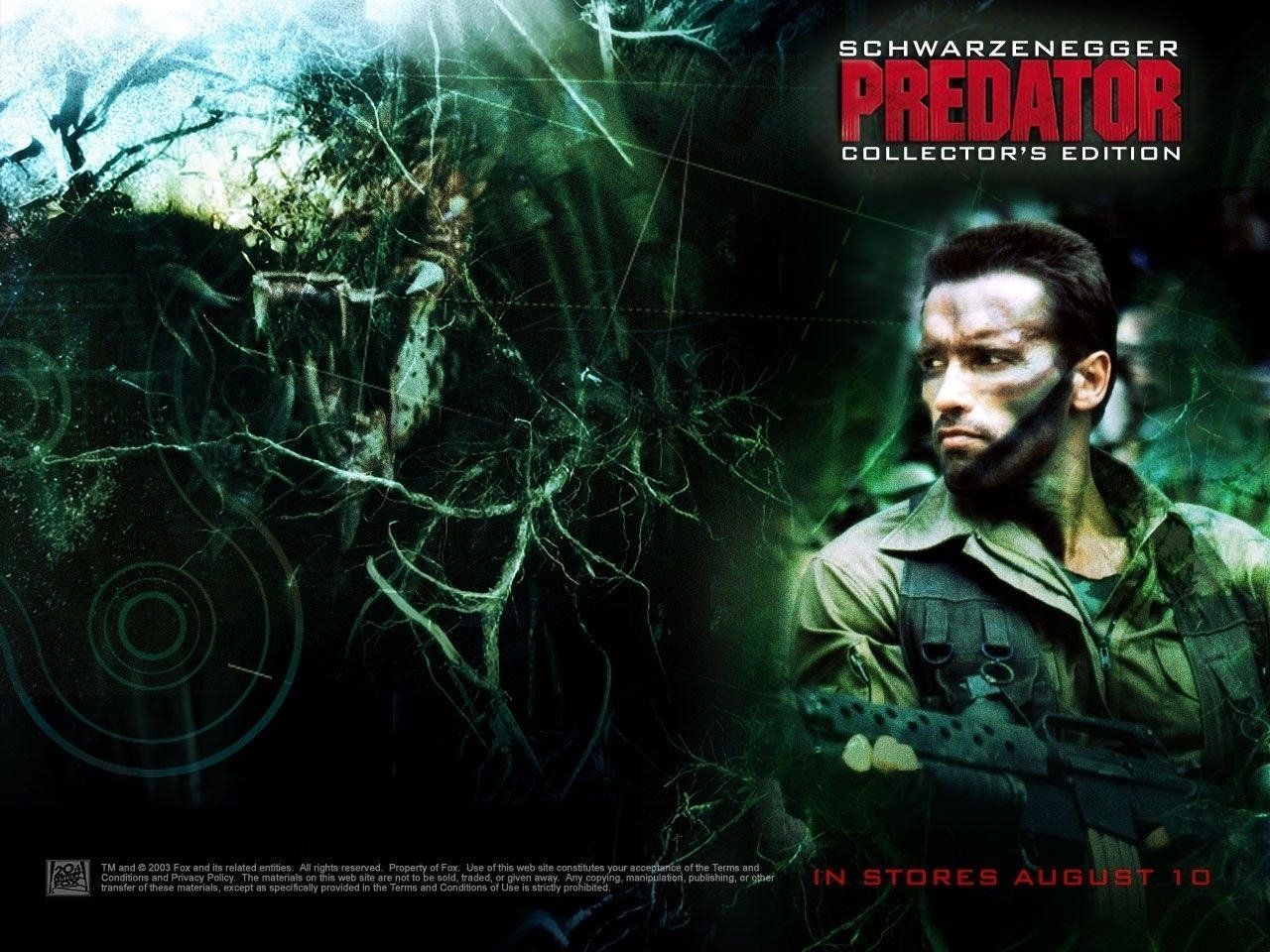 Predator film poster Schwarzenegger, 1280x960 720p, PC