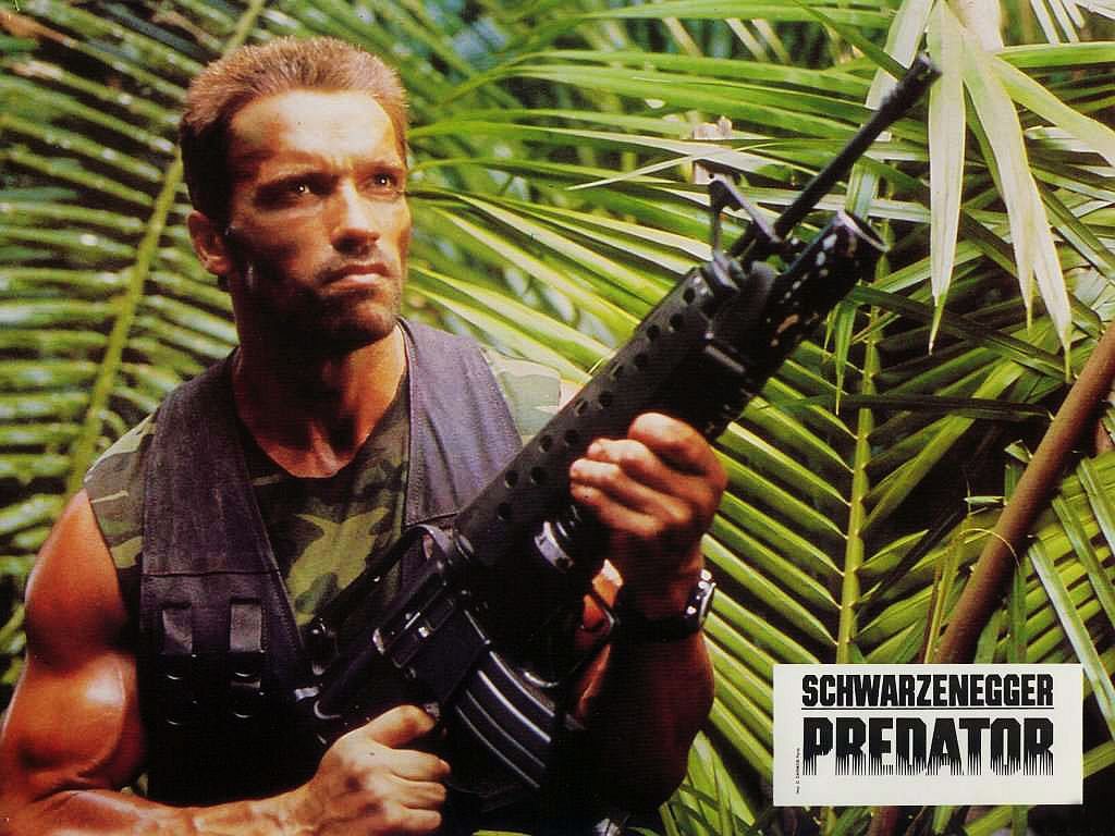 Arnold Schwarzenegger film Predator, 1024x768 HD, Desktop