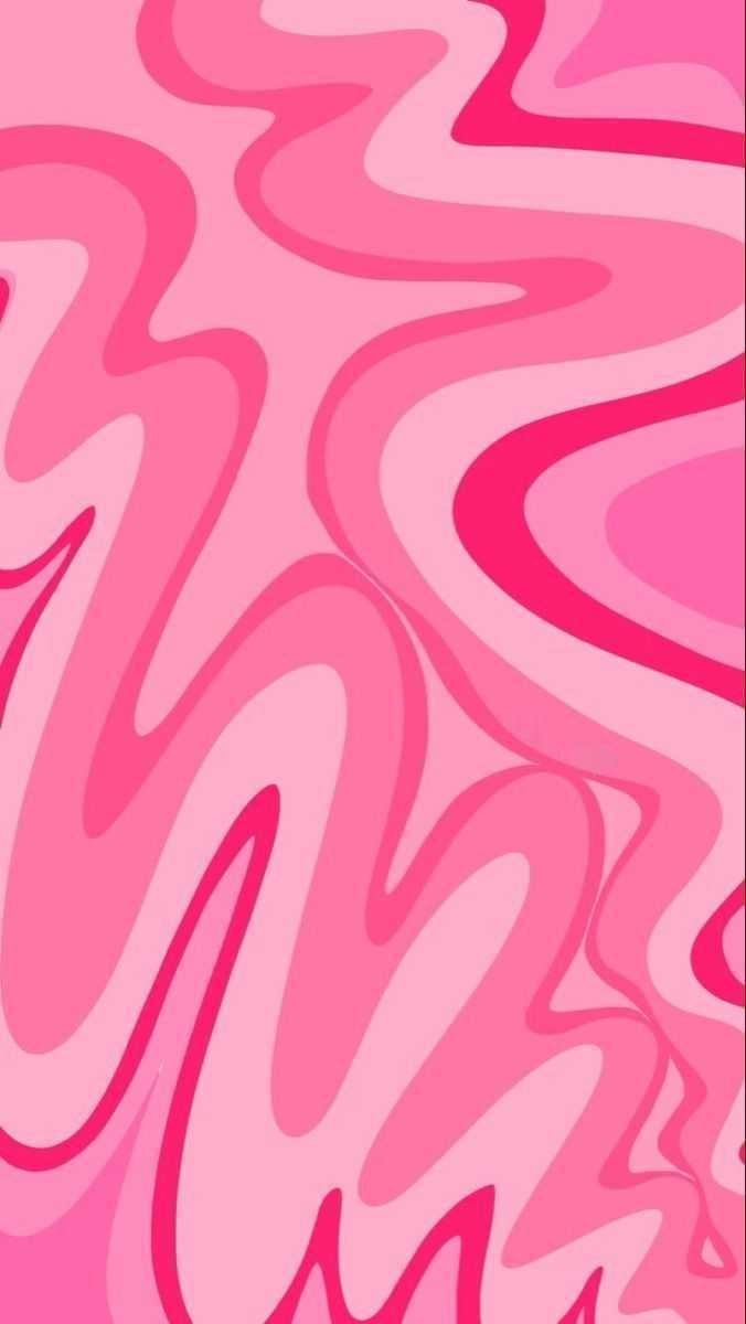 Onde astratte rosa preppy, 676x1200 Verticale, Mobile