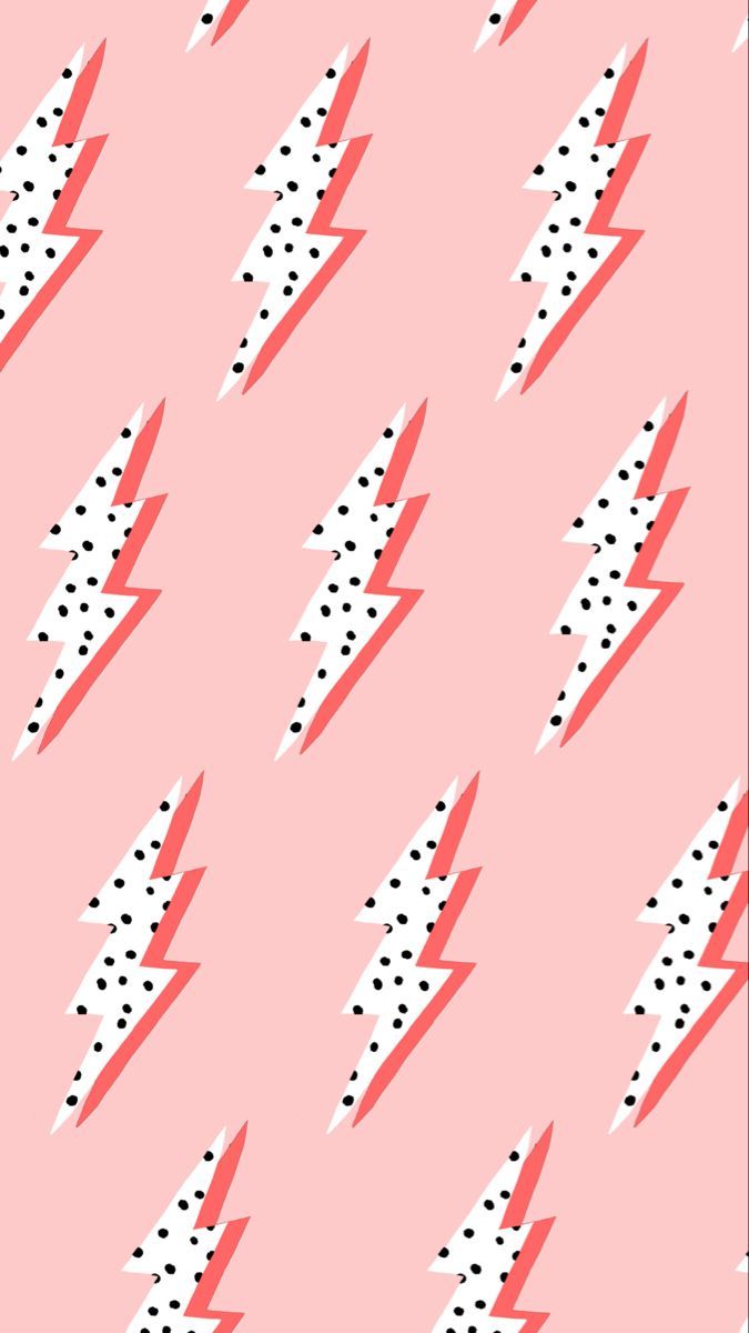 Fulmini pois su rosa, 675x1200 Verticale, Mobile