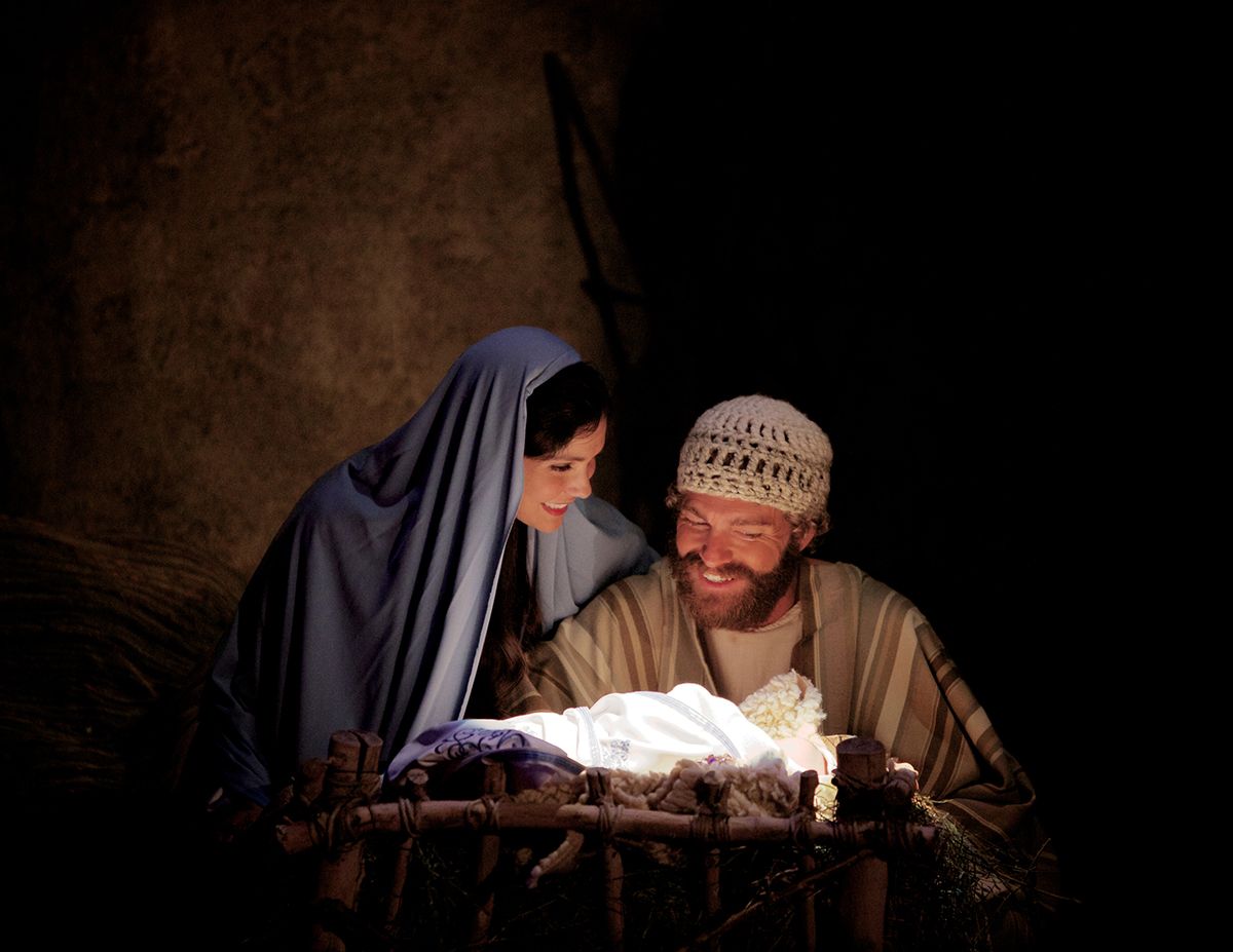 Presepe vivente, Maria e Giuseppe, 1200x927 HD, Desktop