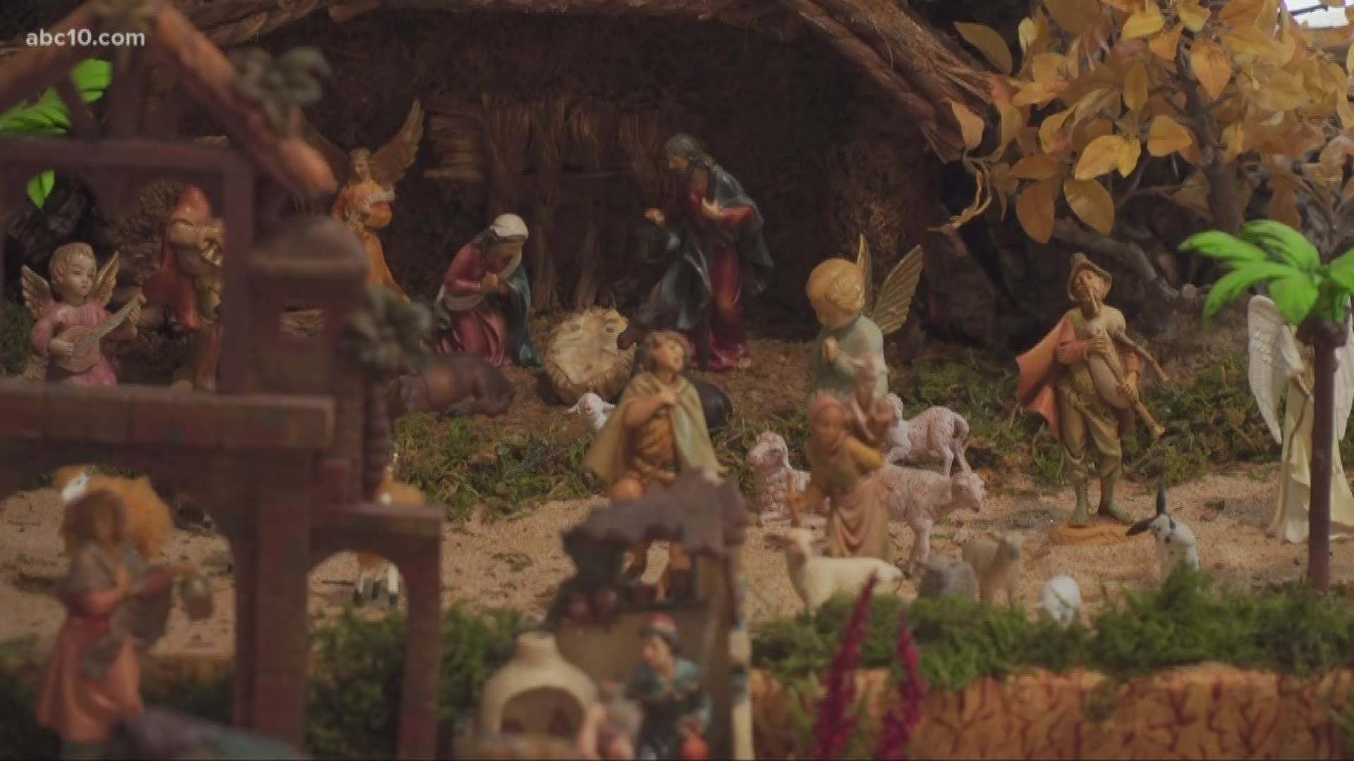 Presepe vivente notturno con capanna, 1920x1080 1080p, Laptop