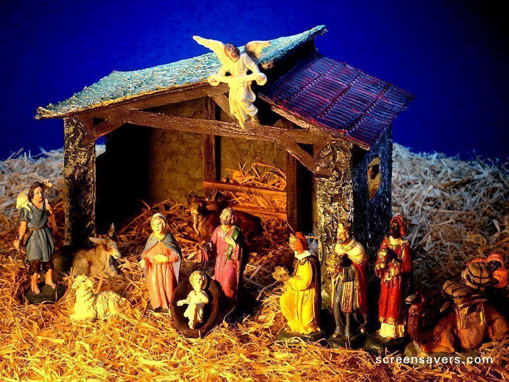 Presepe natalizio decorativo giardino, 1920x1080 1080p, PC Desktop