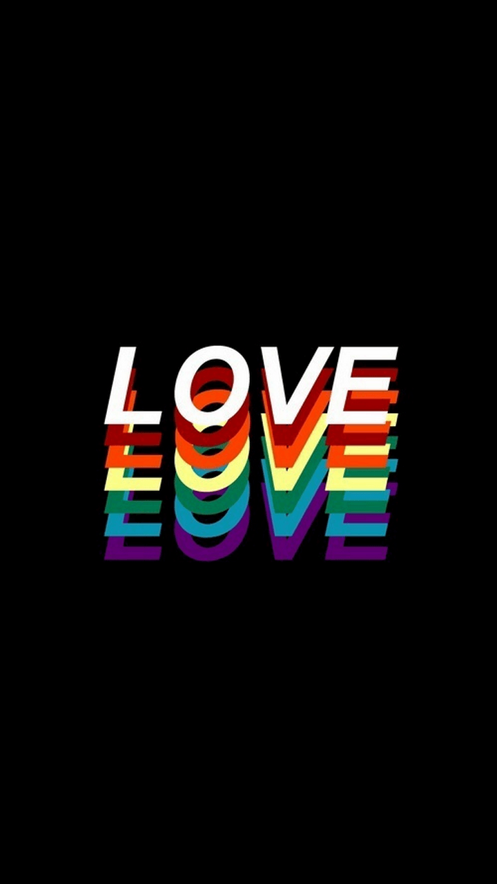 Wallpaper minimalisti bandiere Pride, 2048x2048 Hi-Res, Laptop