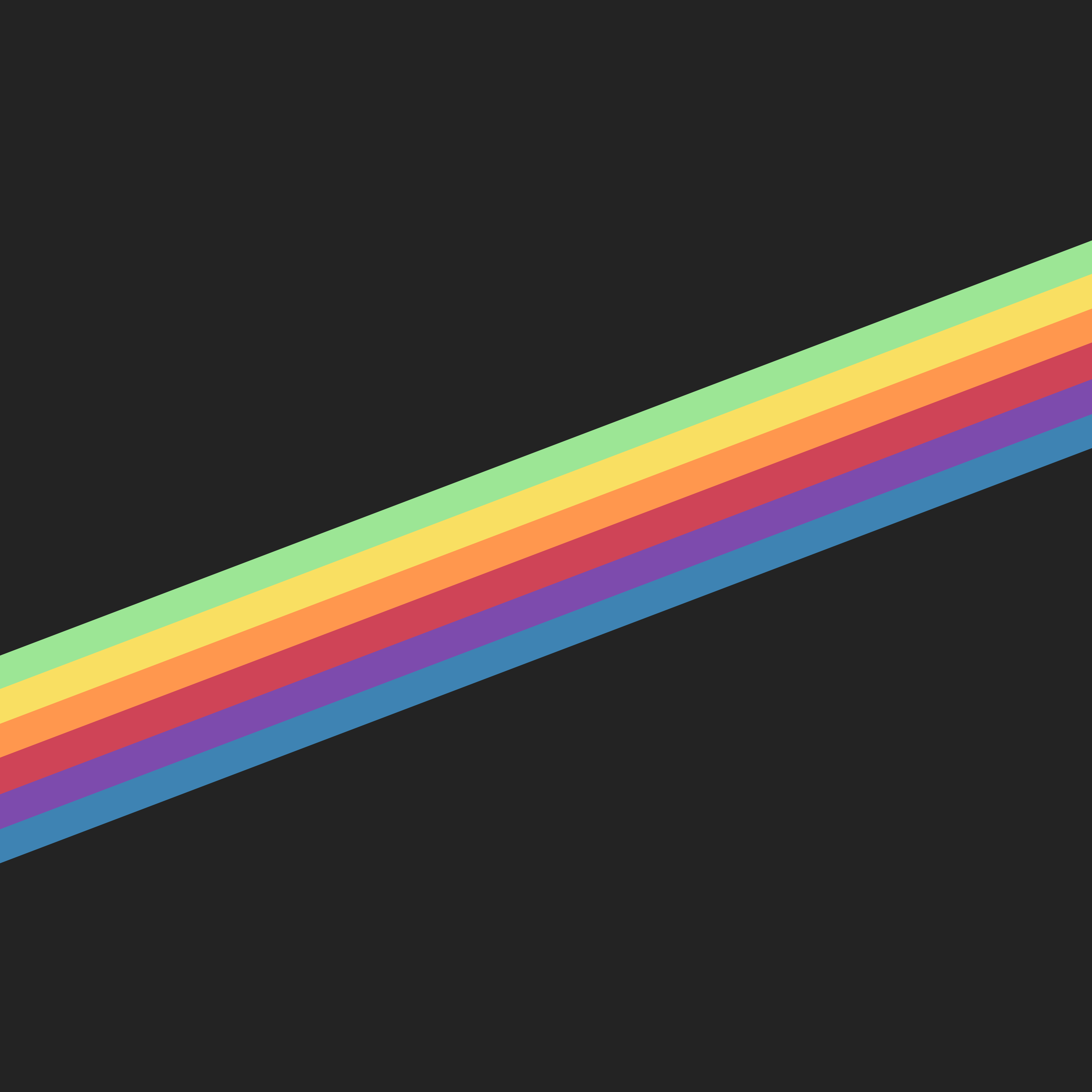 Fascia arcobaleno diagonale, 4098x4098 4K, Desktop 4K