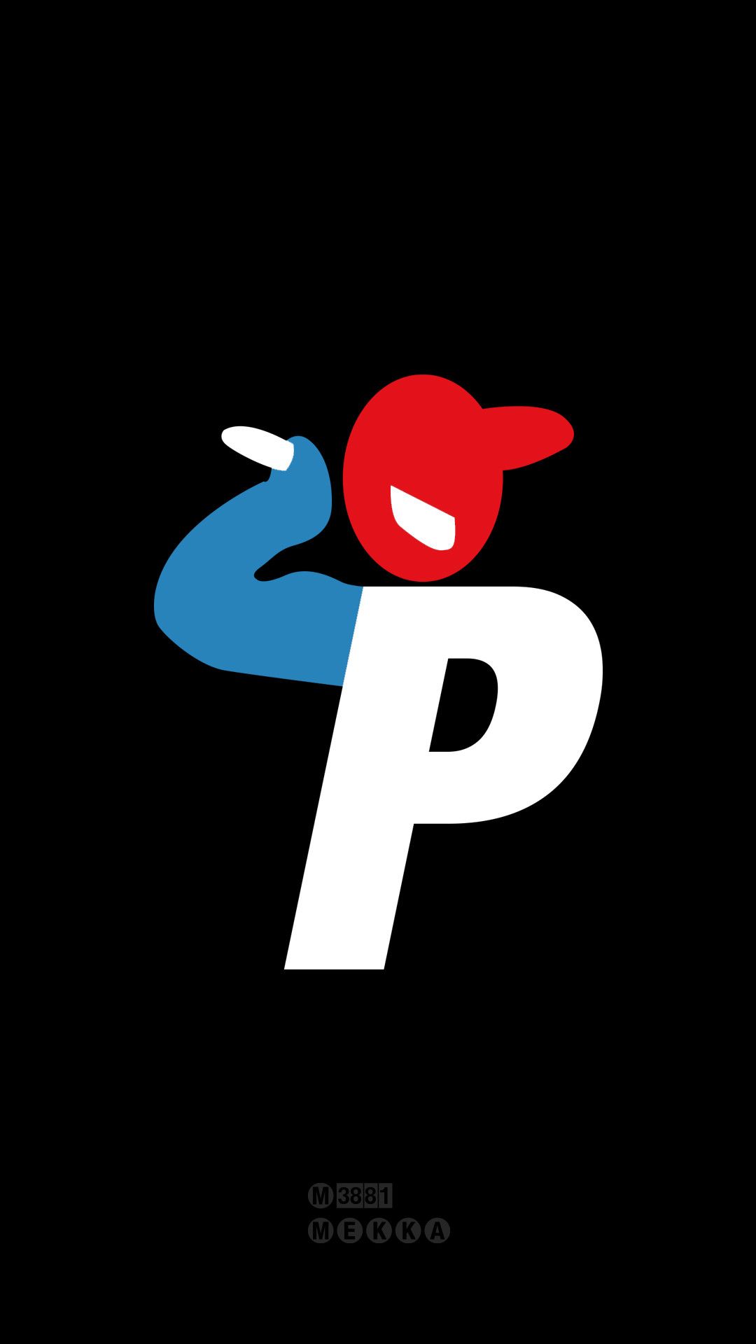 Logo Tucker lupo Primitive, 1080x1920 Full HD Verticale, iPhone