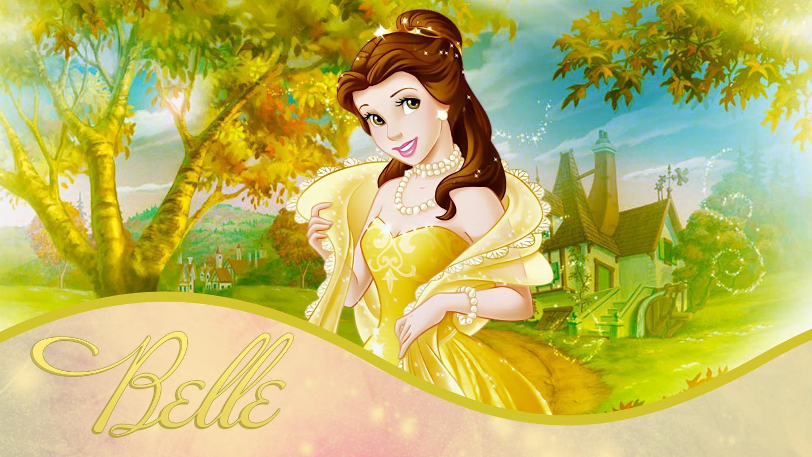 Belle Principessa Disney abito giallo, 1440x900 720p, PC