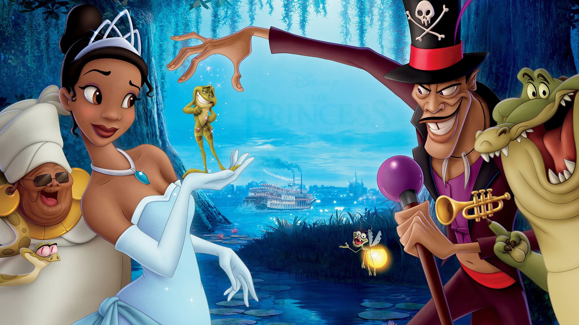 Tiana Principessa e il Ranocchio, 5100x2688 Ultra HD, 4K TV