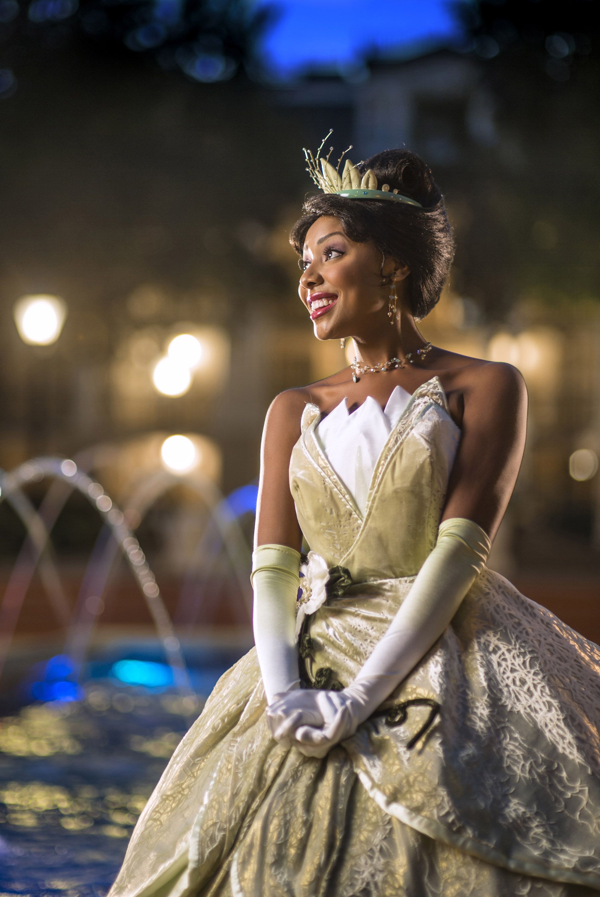 Principessa Tiana con ranocchio, 1024x768 HD, PC