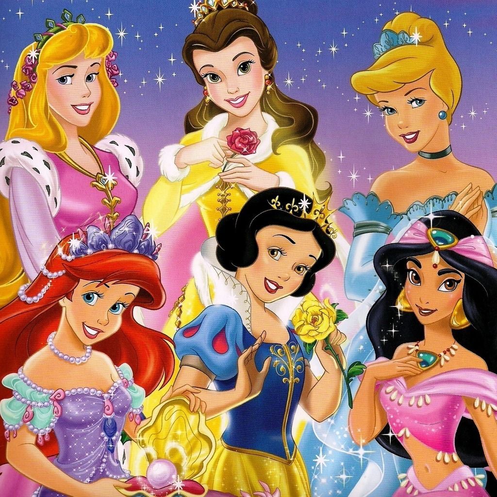 Gruppo Principesse Disney, 1024x1024 HD, Desktop
