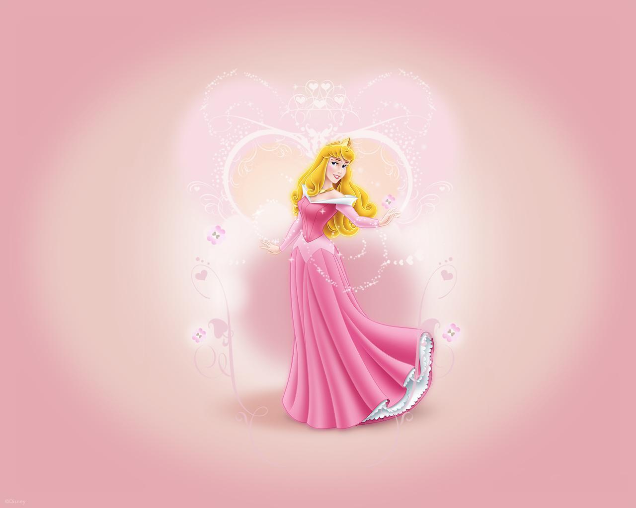 Principessa Aurora vestito rosa, 1280x1024 HD, ROG Asus Laptop
