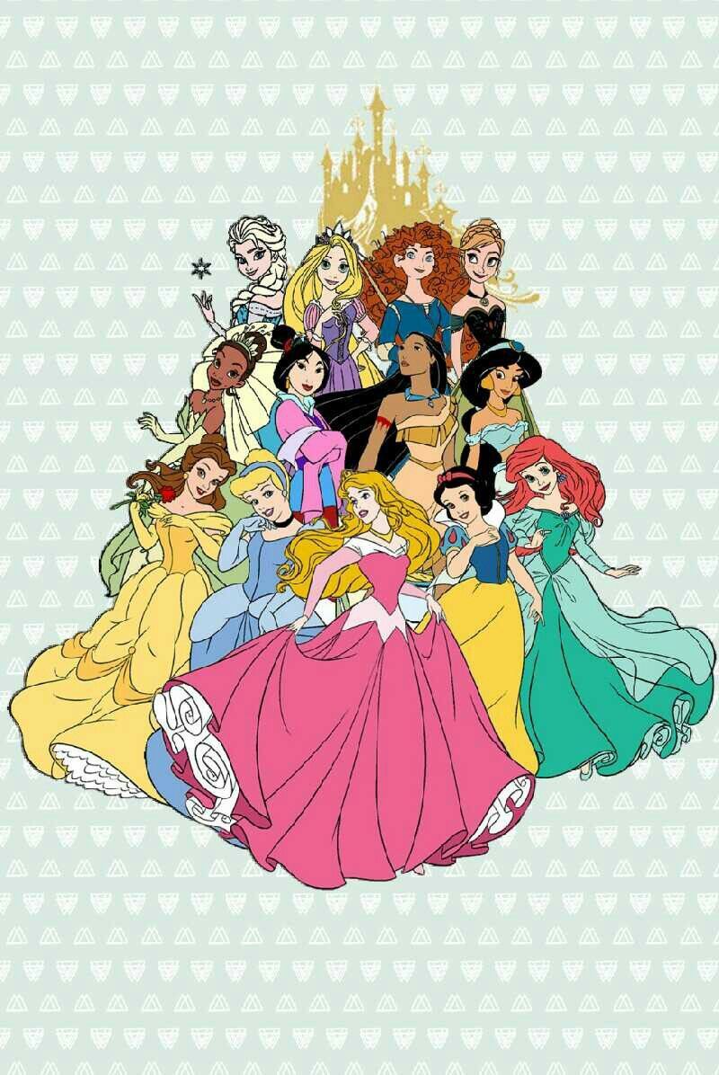 Principesse Disney gruppo castello, 800x1196 Full HD Verticale, Realme