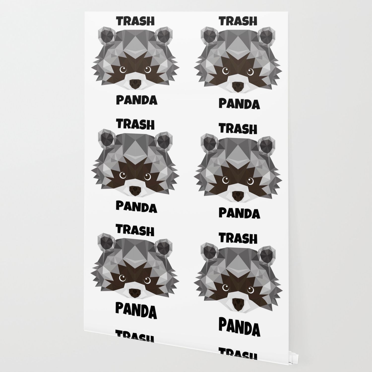 Procione geometrico Trash Panda, 1500x1500 720p, Laptop