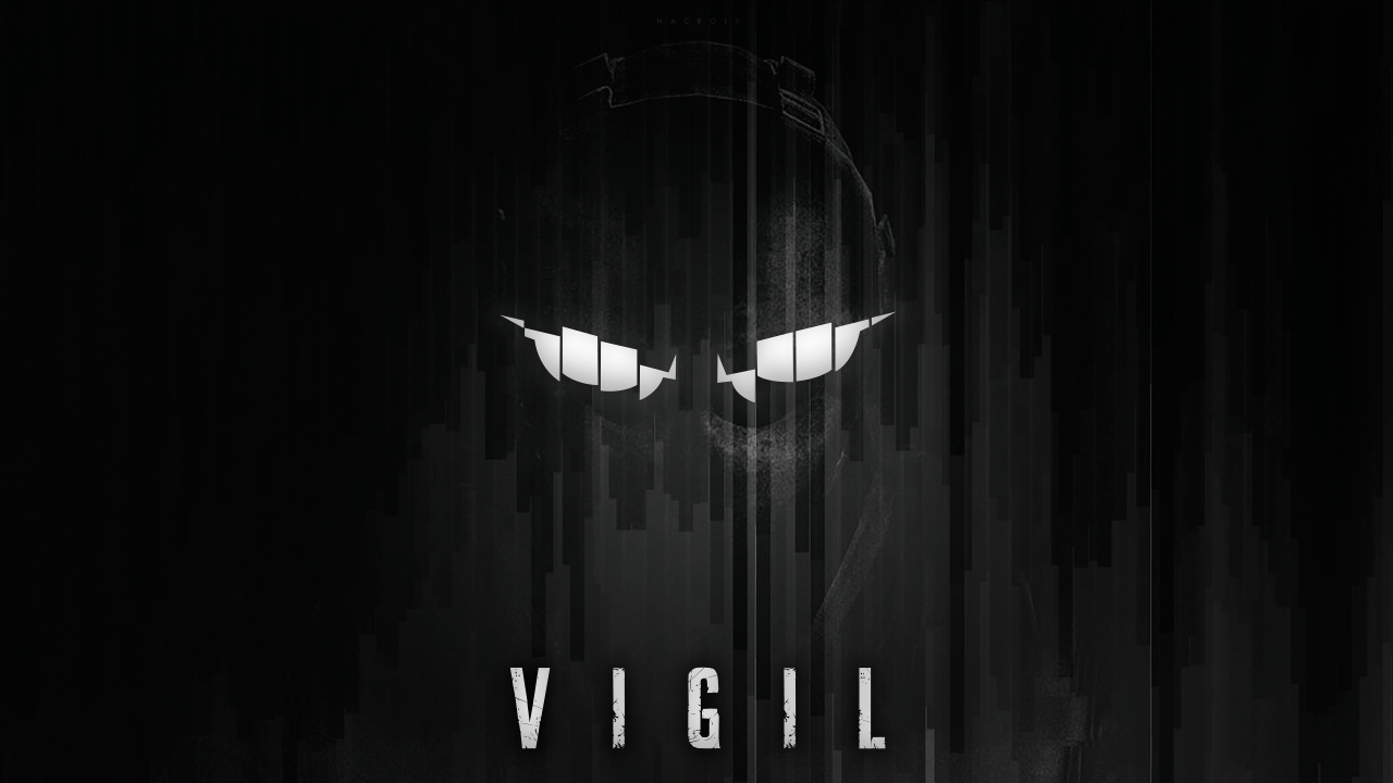 Vigil Rainbow Six Siege nero, sparatutto tattico, 1280x720 HD, Desktop