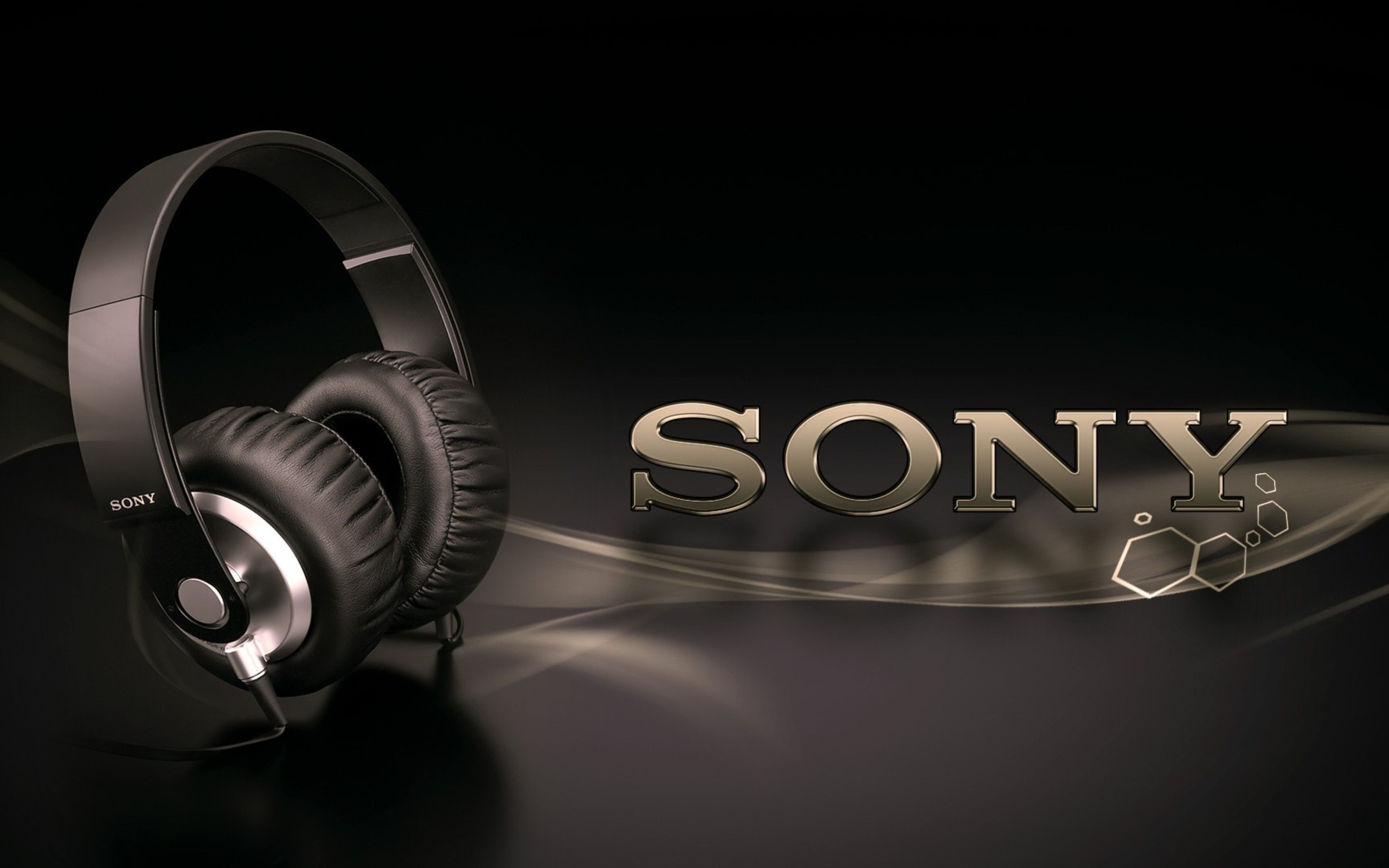 Cuffie Sony nere professionali, 5120x3200 UHD, PC 4K