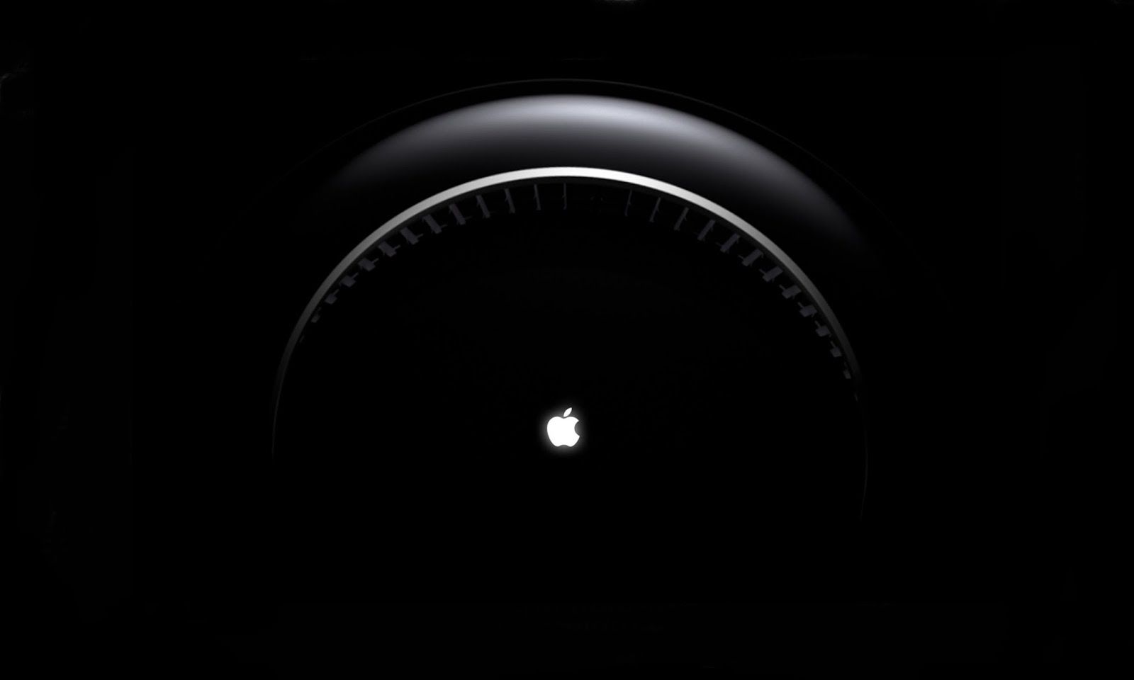 Mac Pro logo Apple nero, Cupertino, 1600x960 HD, Laptop