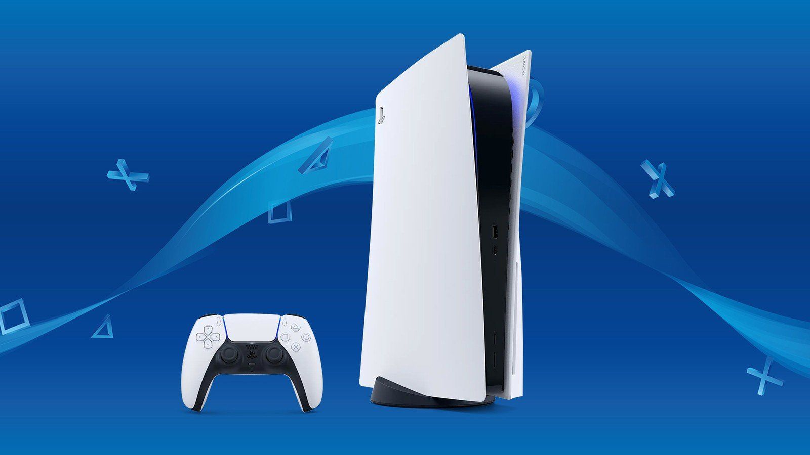 Console PS5 e controller, 1600x900 HD Ready, Desktop