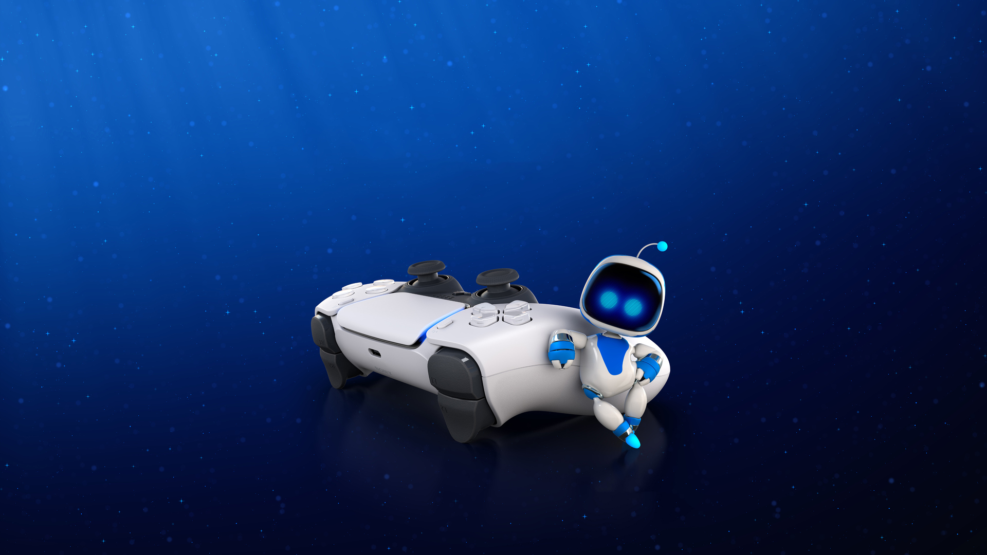 Astro Bot con controller PS5, 1920x1080 Full HD 1080p, Laptop