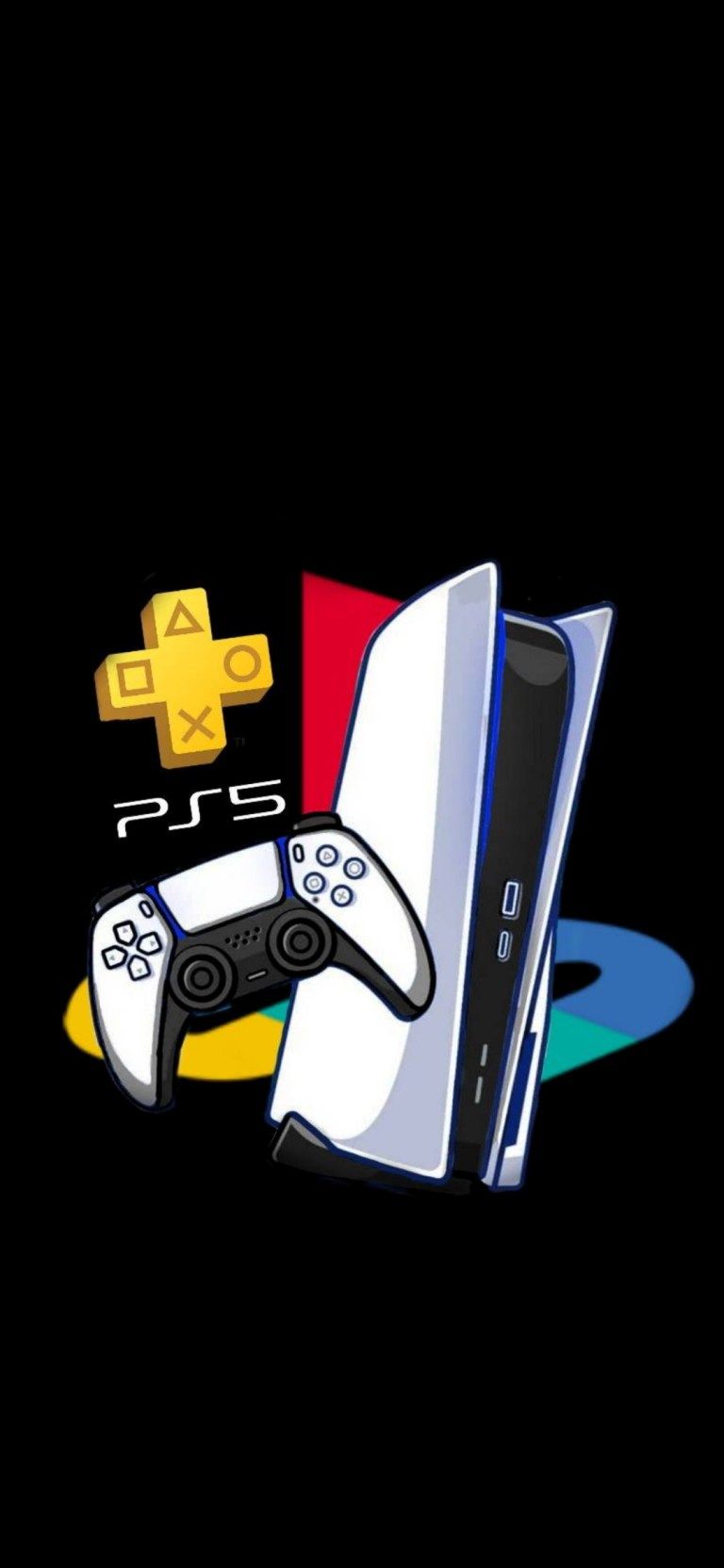 Console PS5 e controller, 768x1664 Full HD Verticale, Smartphone