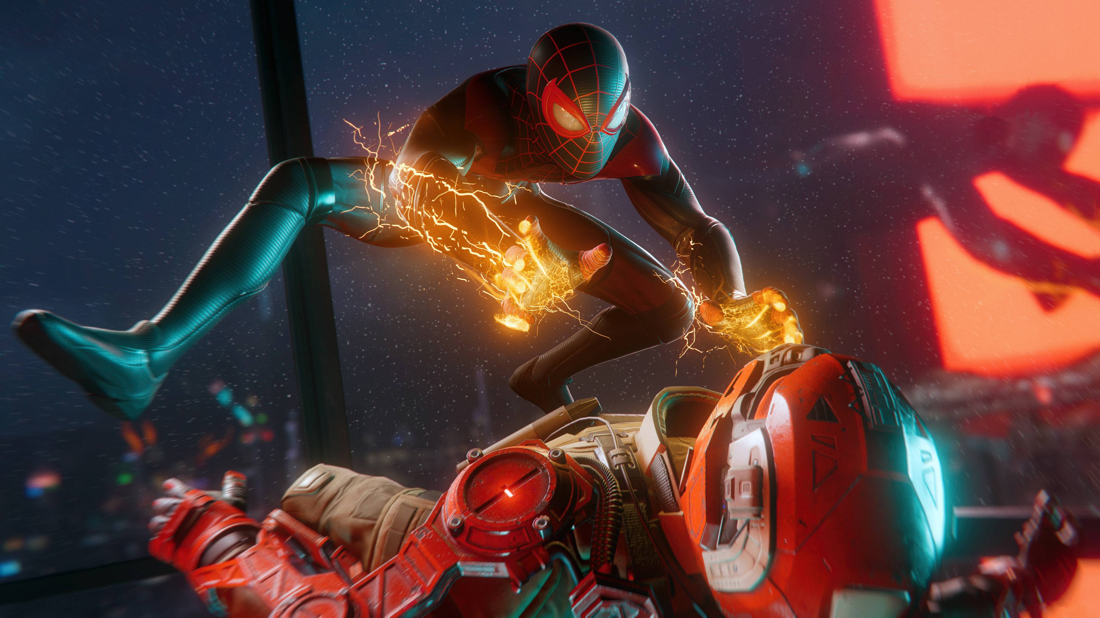 Miles Morales Spider-Man PS5, 3840x2160 4K, Monitor 4K