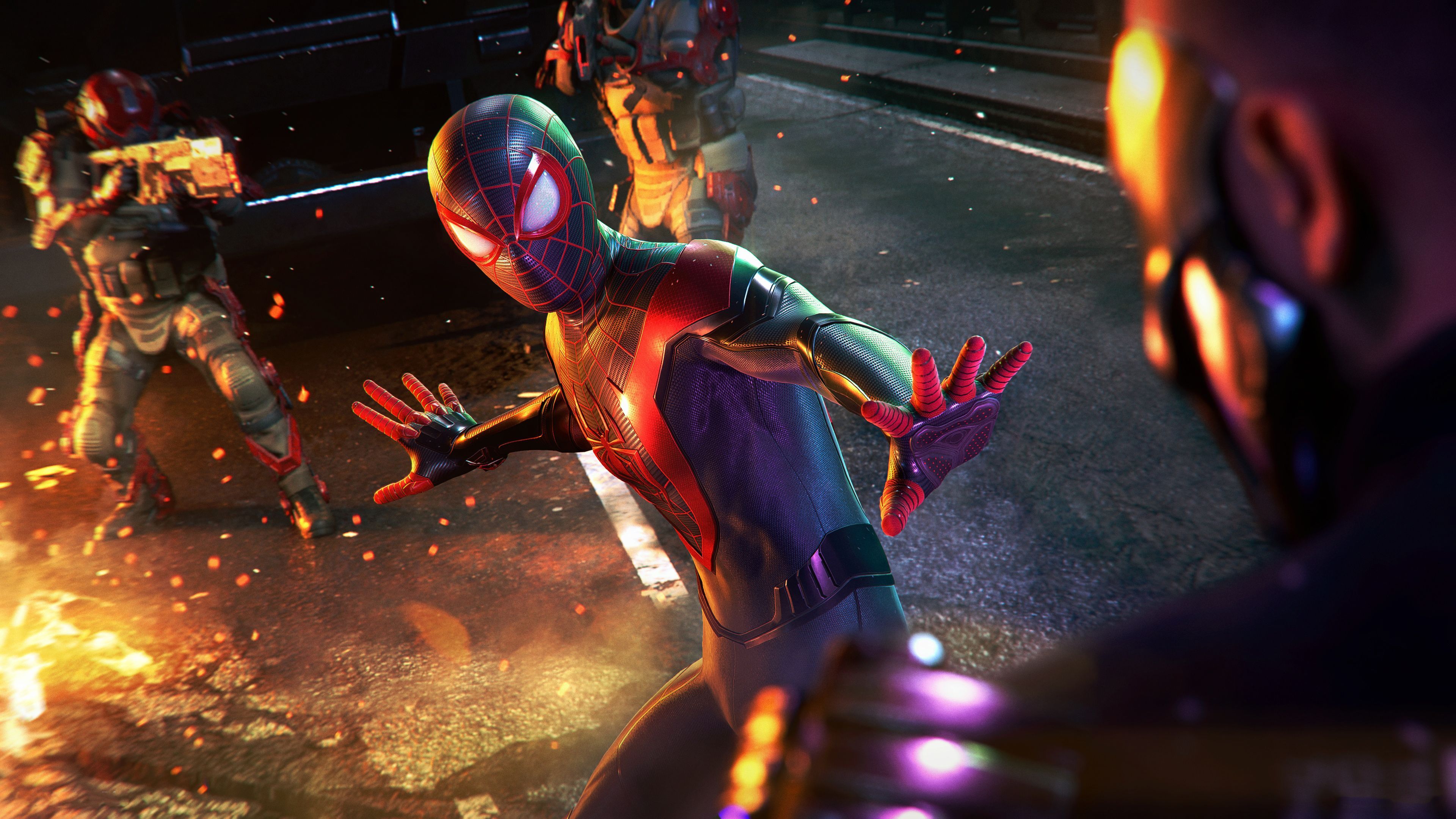 Miles Morales Spider-Man PS5, 3840x2160 Ultra HD, Monitor 4K