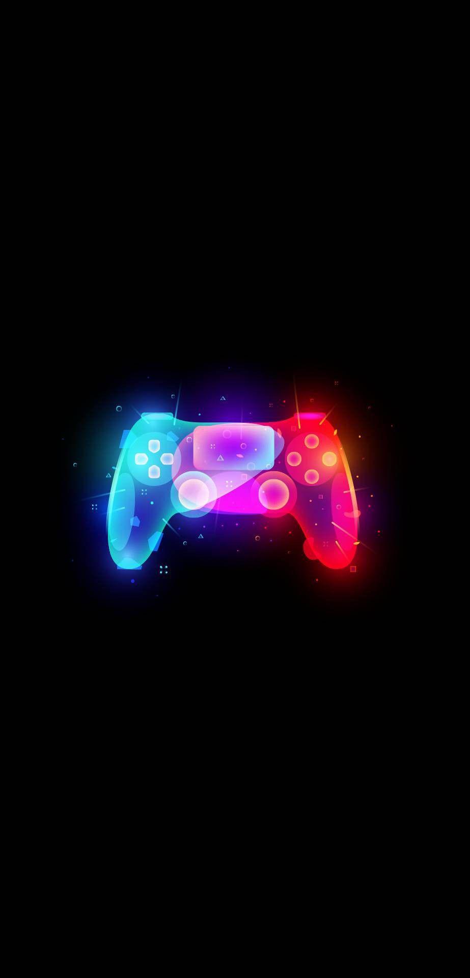 Controller PS5 neon colorato, 923x1920 Full HD Verticale, Smartphone