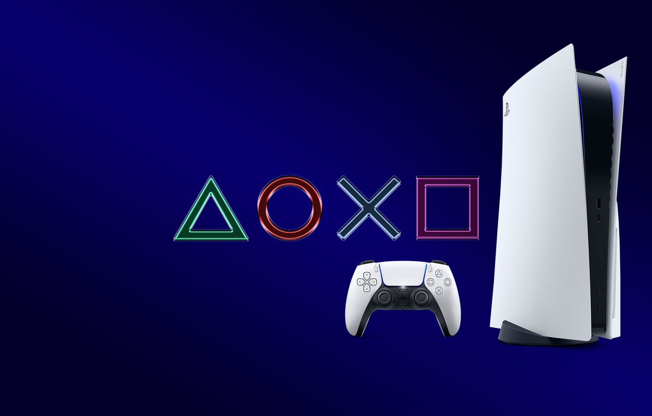Console PS5 e controller, 1332x850 HD, Desktop