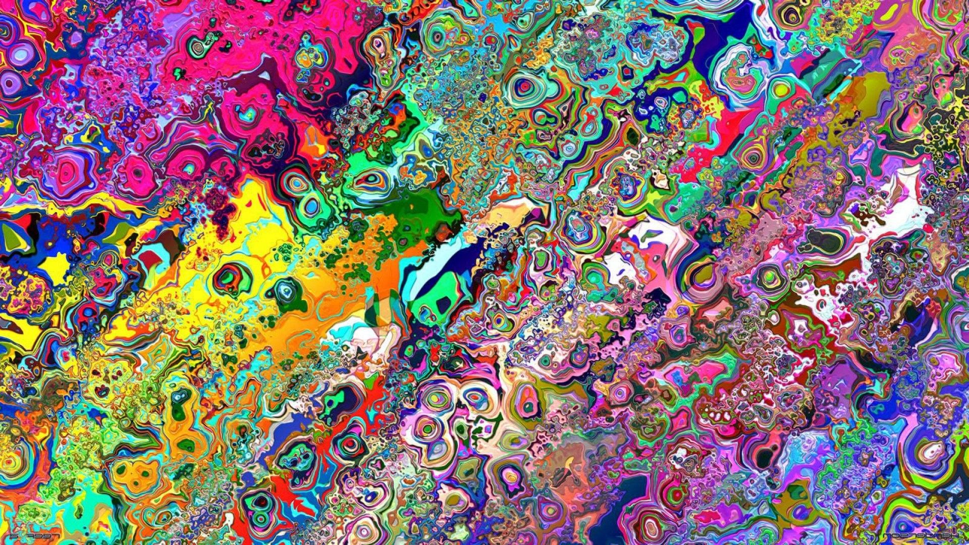 Spirale psichedelica multicolore astratta, 1920x1080 Full HD 1080p, MacBook Pro