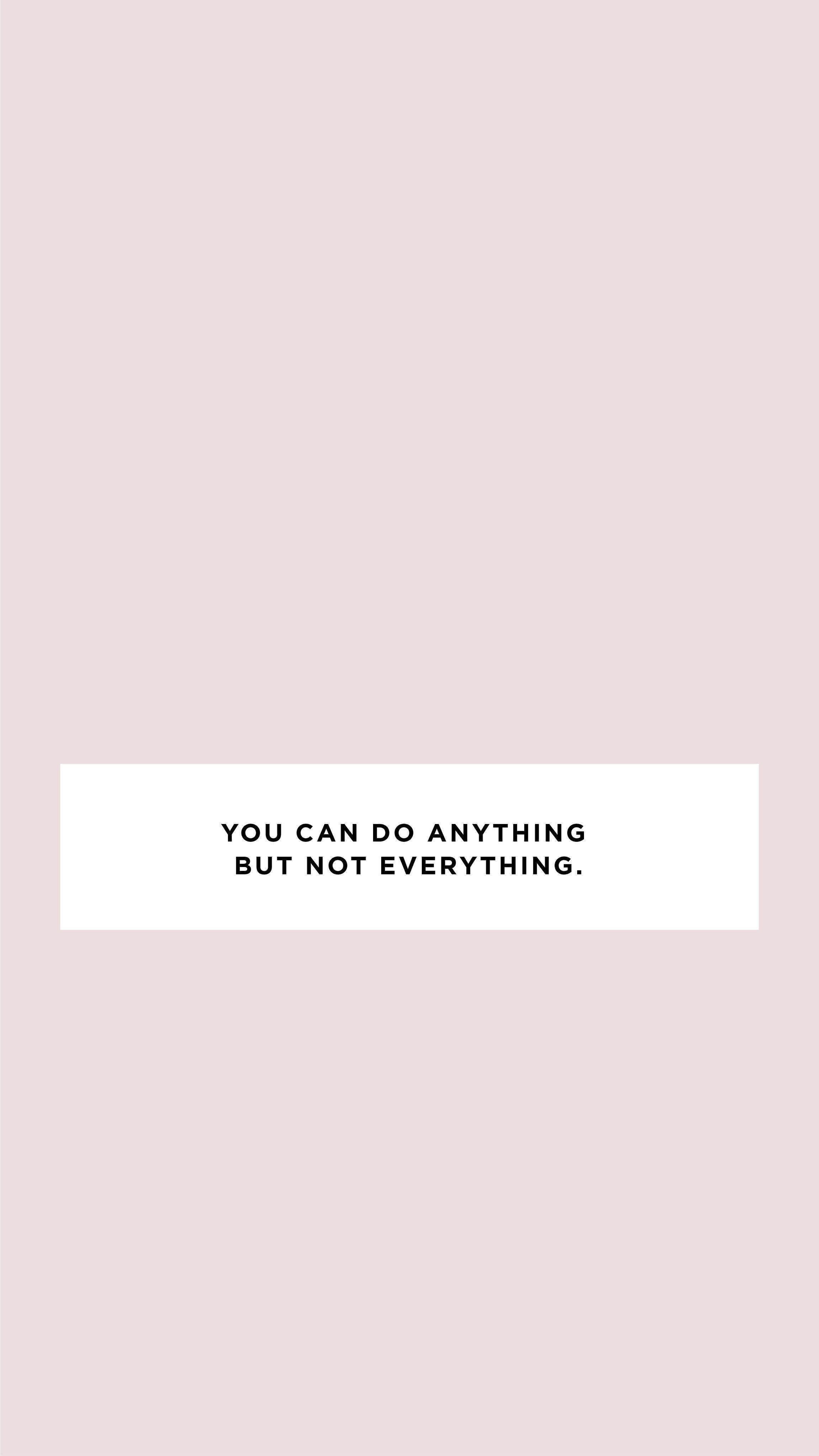 Citazione motivazionale rosa pastello, 2303x4096 Verticale, Telefono
